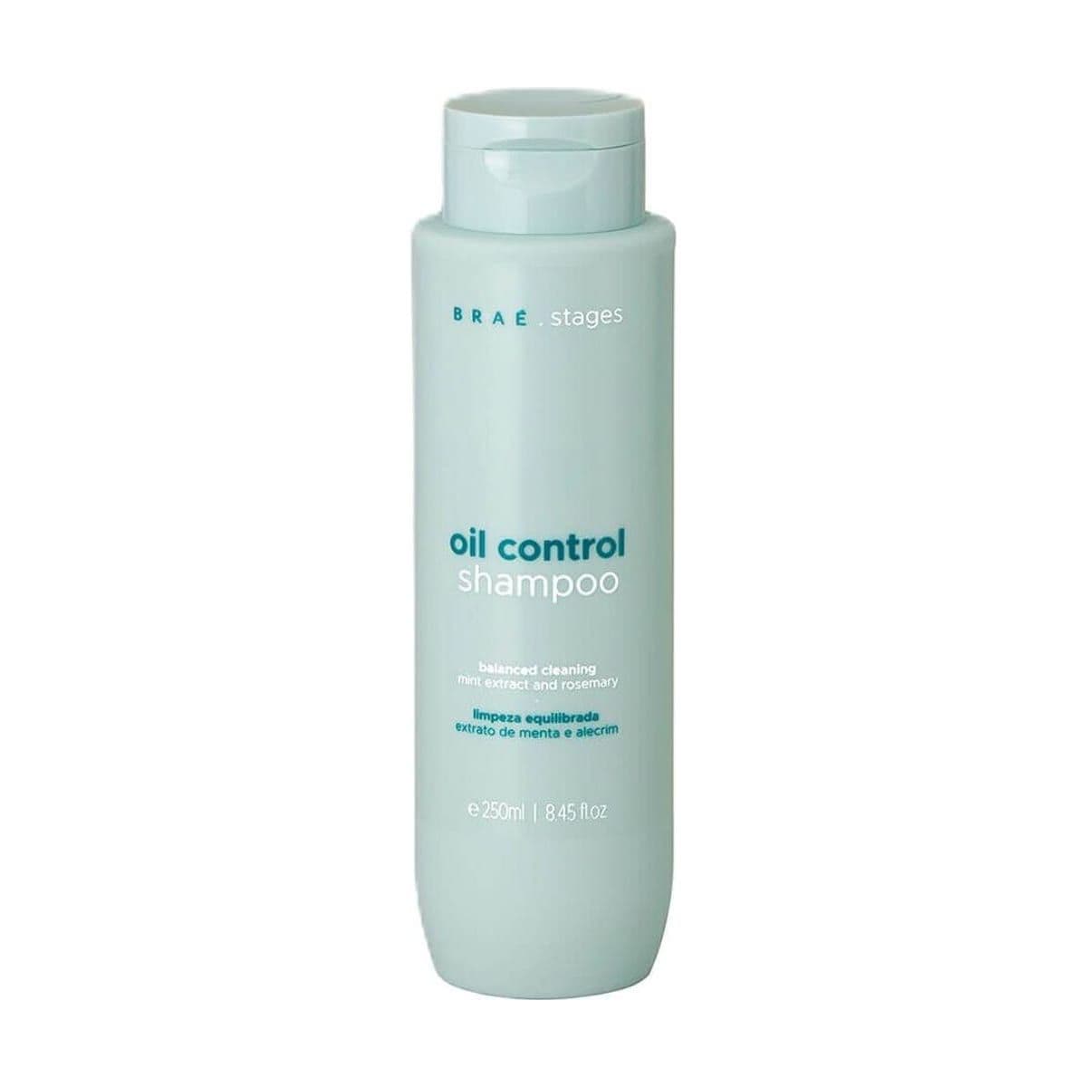 Embalagem de Shampoo Braé Stages Oil Control