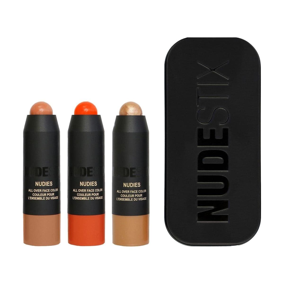 Embalagem de Mini Kit Nudestix Beachy Nudes Set