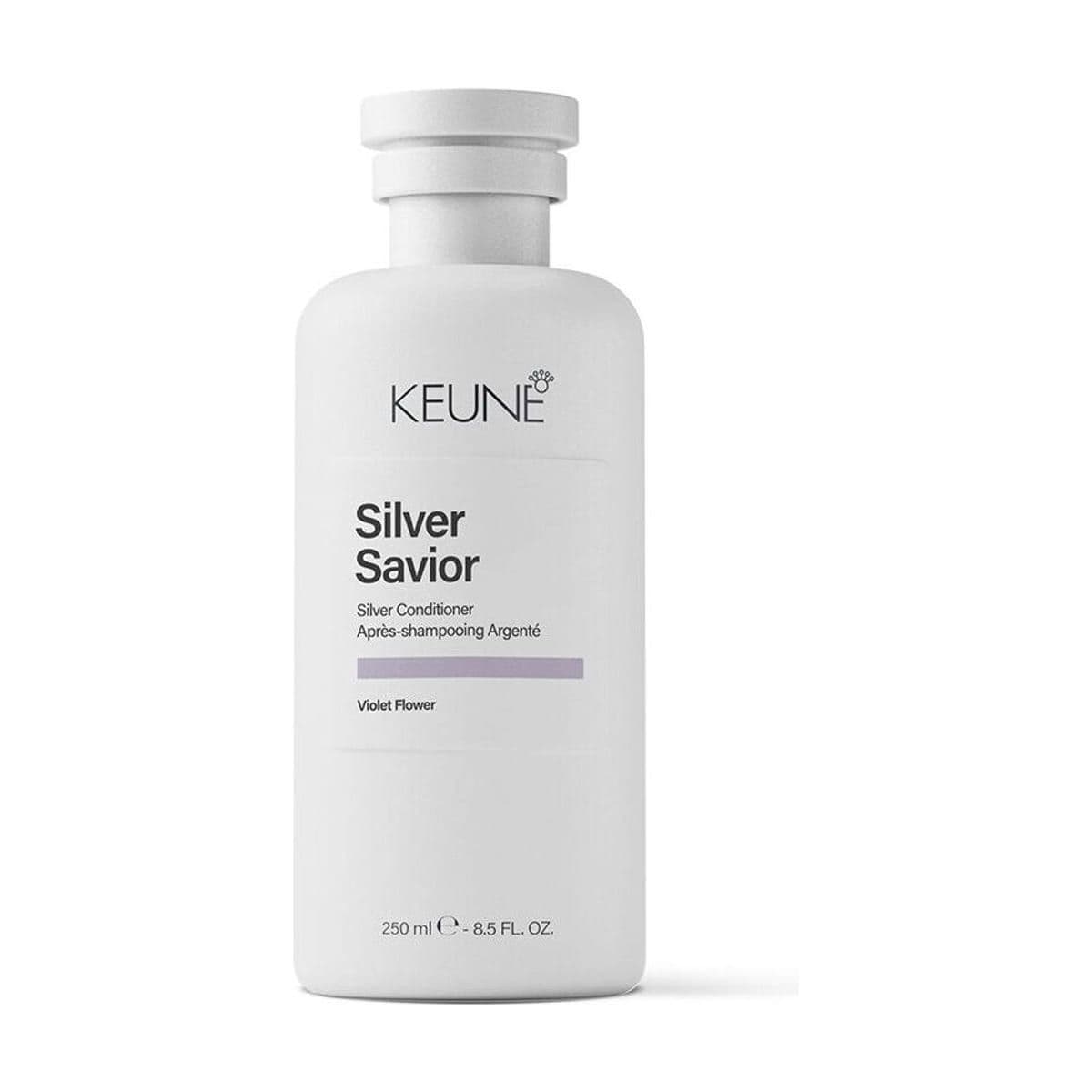 Embalagem de Condicionador Matizador Keune Care Silver Savior