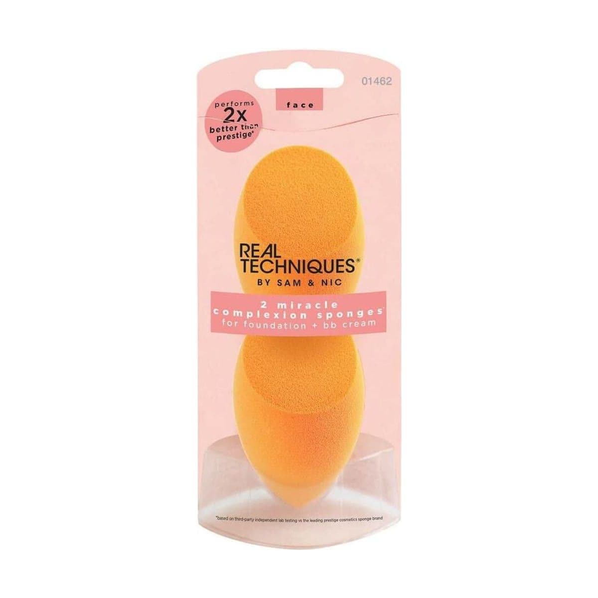 Embalagem de Kit Real Techniques Dupla de Esponjas Para Maquiagem