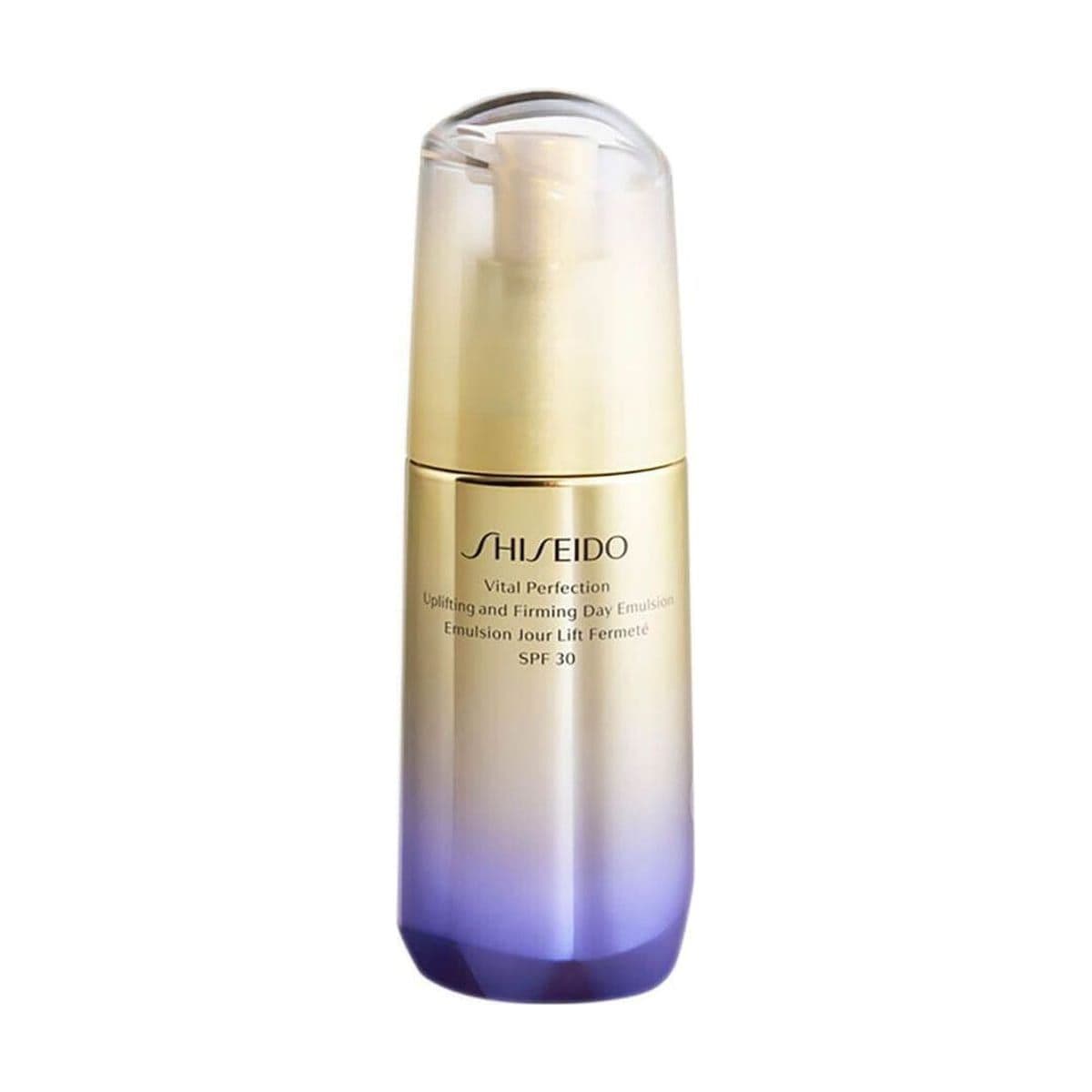 Embalagem de Emulsão Diurna De Firmeza E Efeito Lifting Shiseido Vital Perfection SPF30