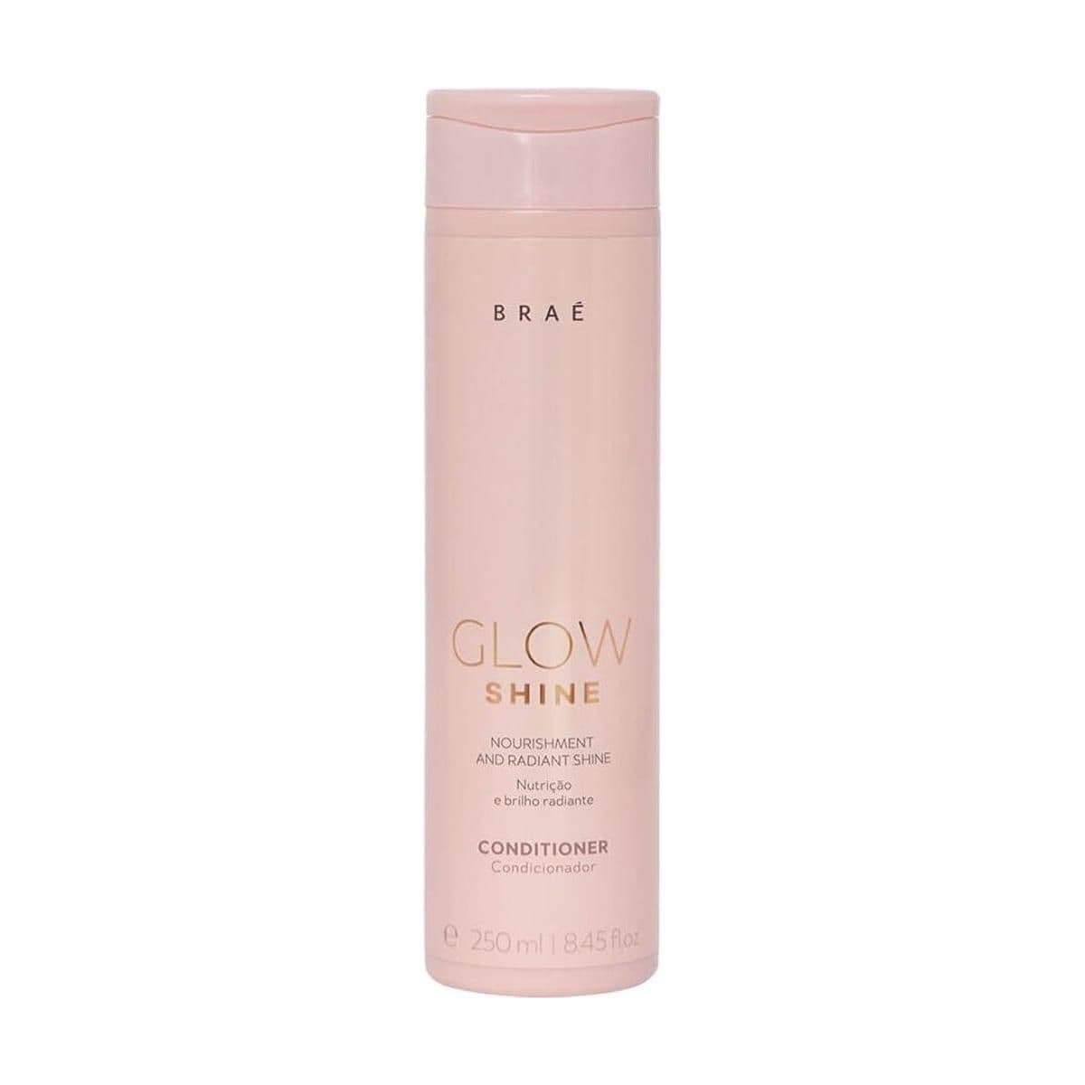 Embalagem de Condicionador Braé Glow Shine