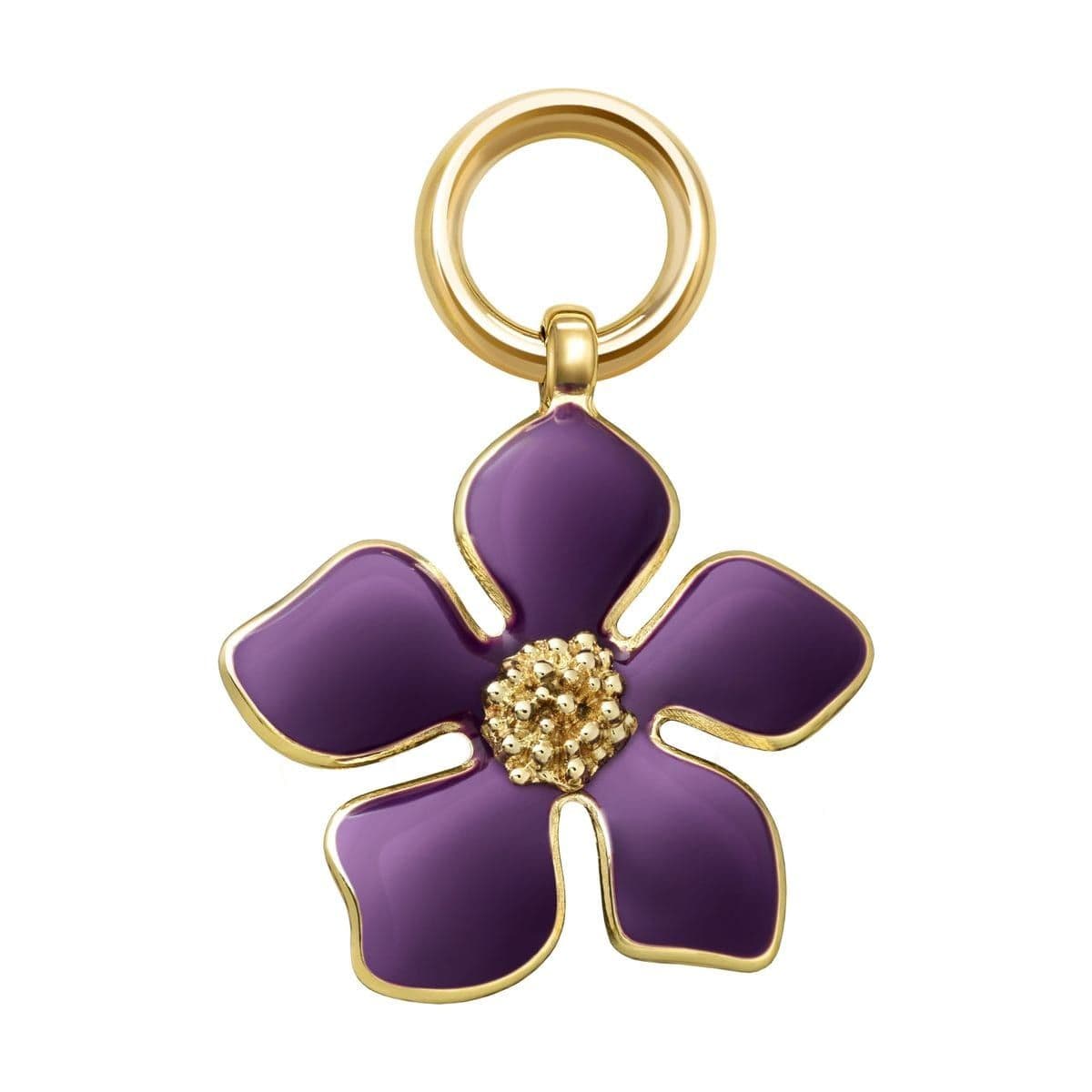 Embalagem de Charm Carolina Herrera Purple Flower