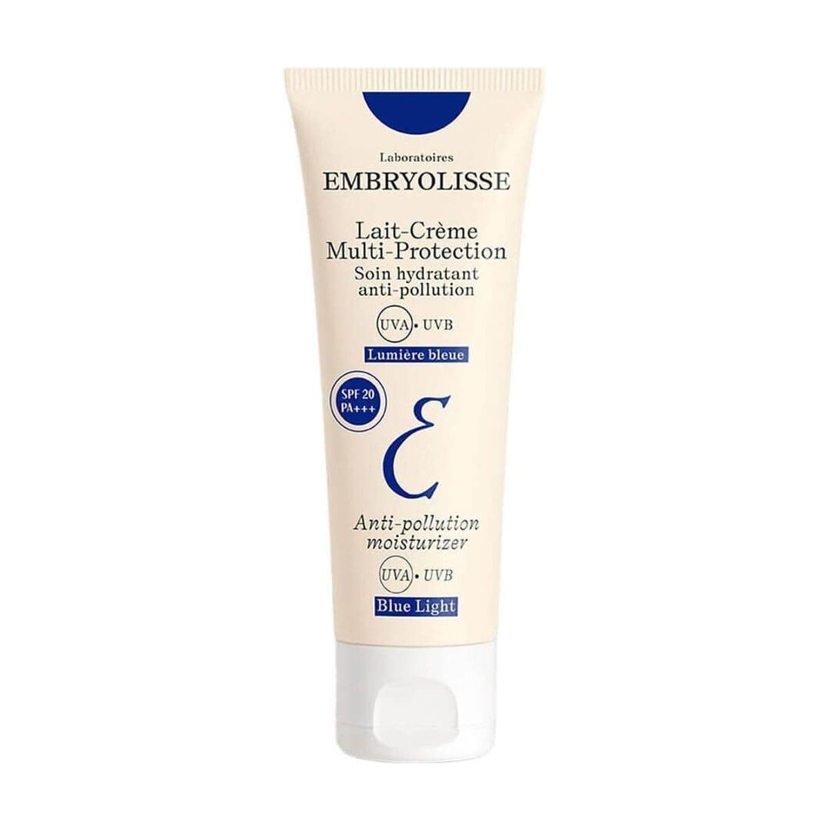 Embalagem de Creme Hidratante Facial Embryolisse Lait-Crème Multiprotection