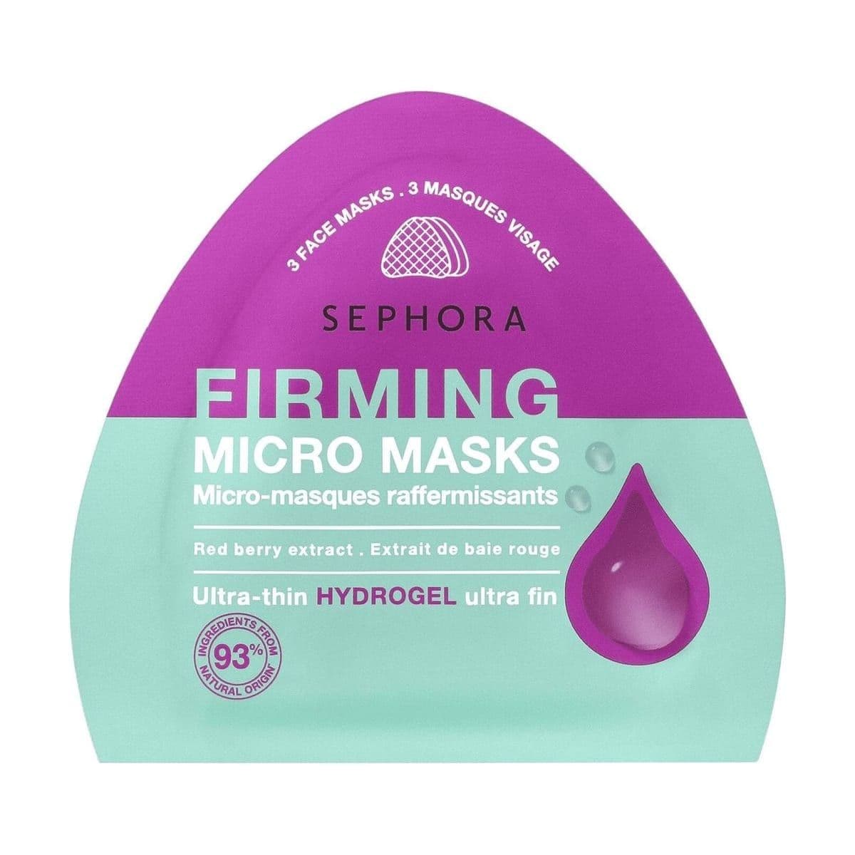 Embalagem de Máscara Facial Sephora Collection Hydrogel
