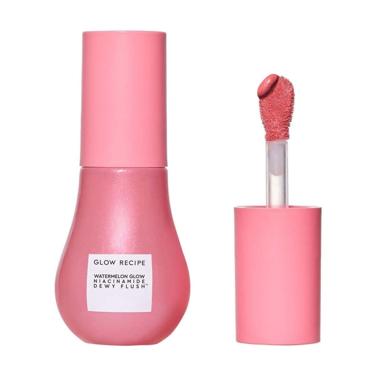 Embalagem de Sérum Glow Recipe Watermelon Glow Niacinamide Dewy Flush