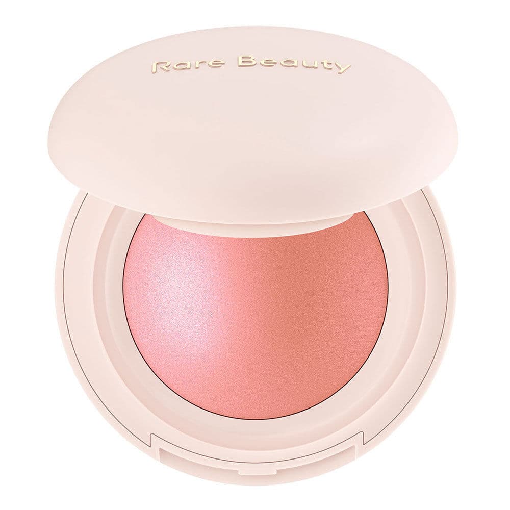 Embalagem de Blush Iluminador em Pó Rare Beauty Soft Pinch