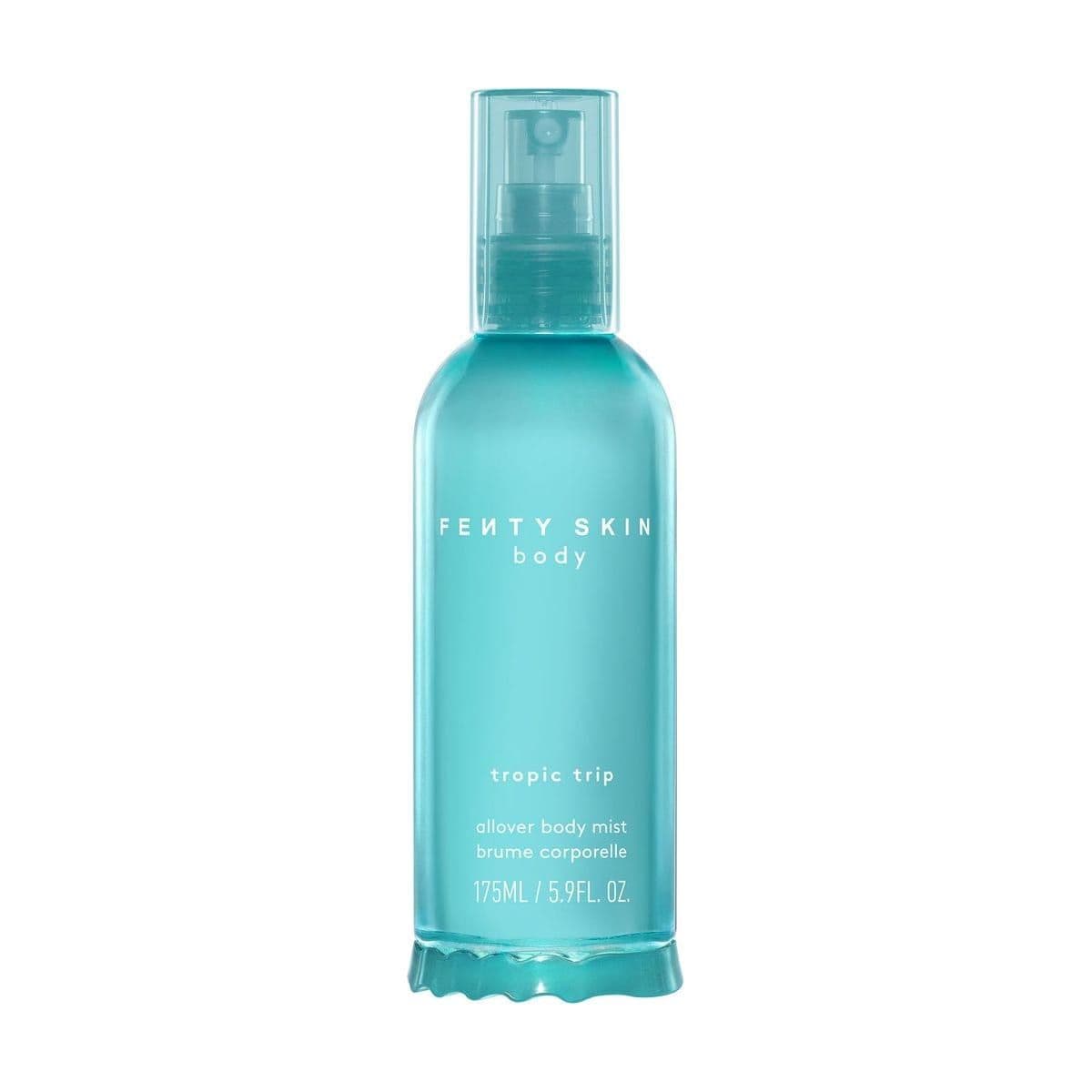 Embalagem de Body Splash Fenty Skin All Over Body Tropic