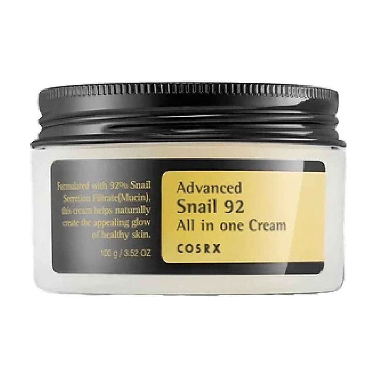 Embalagem de Creme Facial COSRX Advanced Snail 92% Mucina de Caracol