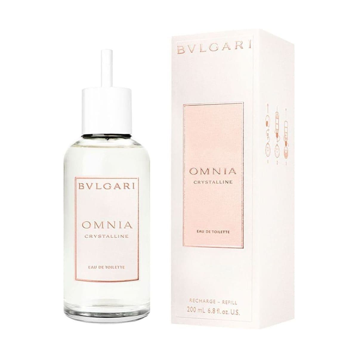 Embalagem de Refil Perfume Bvlgari Omnia Crystalline Eau de Toilette
