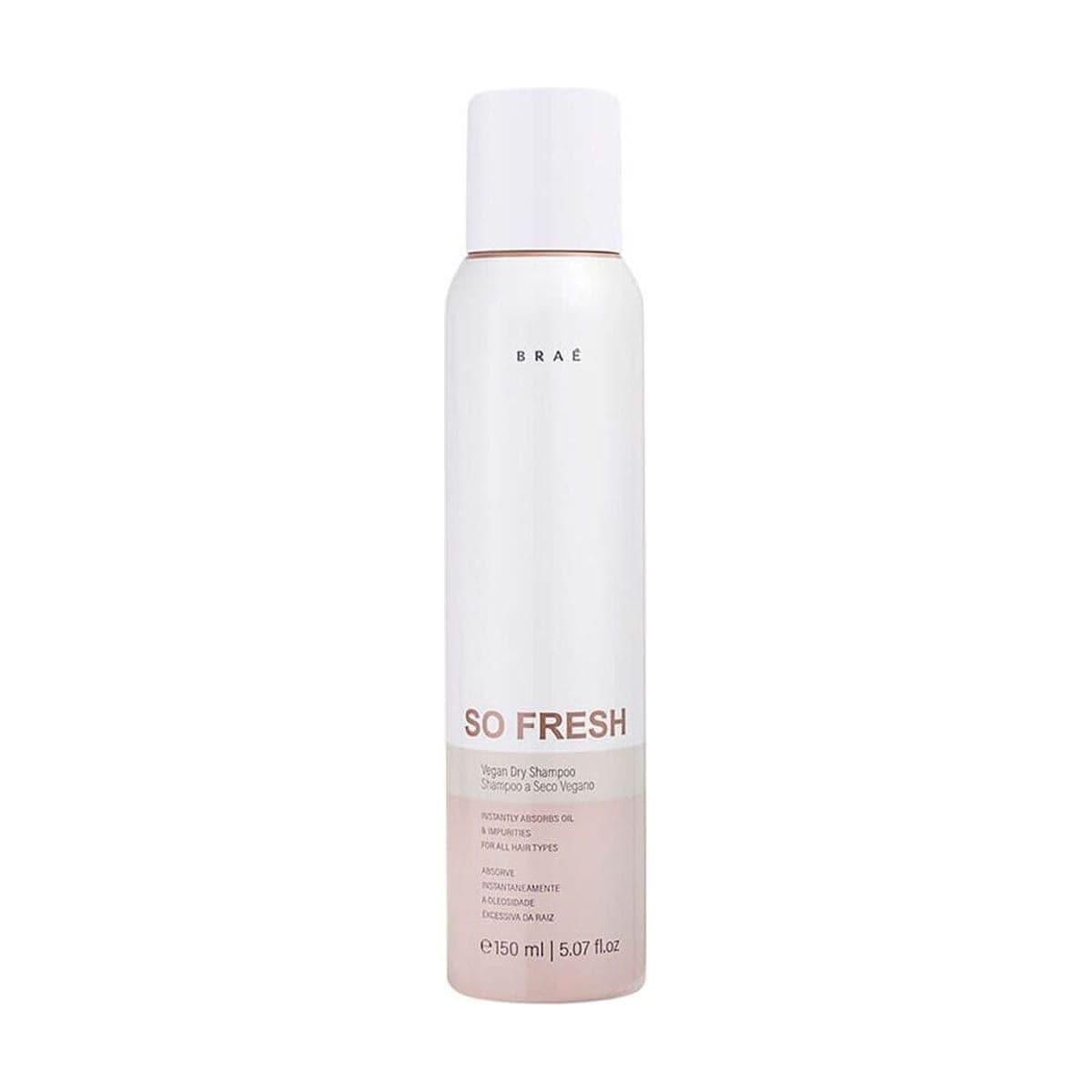 Embalagem de Shampoo a Seco Braé So Fresh