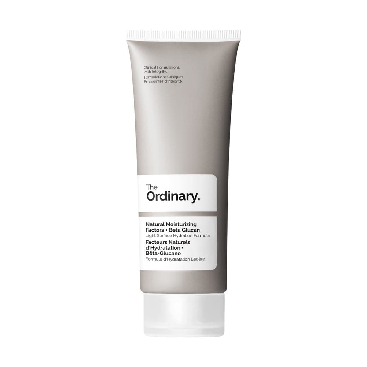 Embalagem de hidratante facial em gel the ordinary natural moisturizing factors + beta glucan