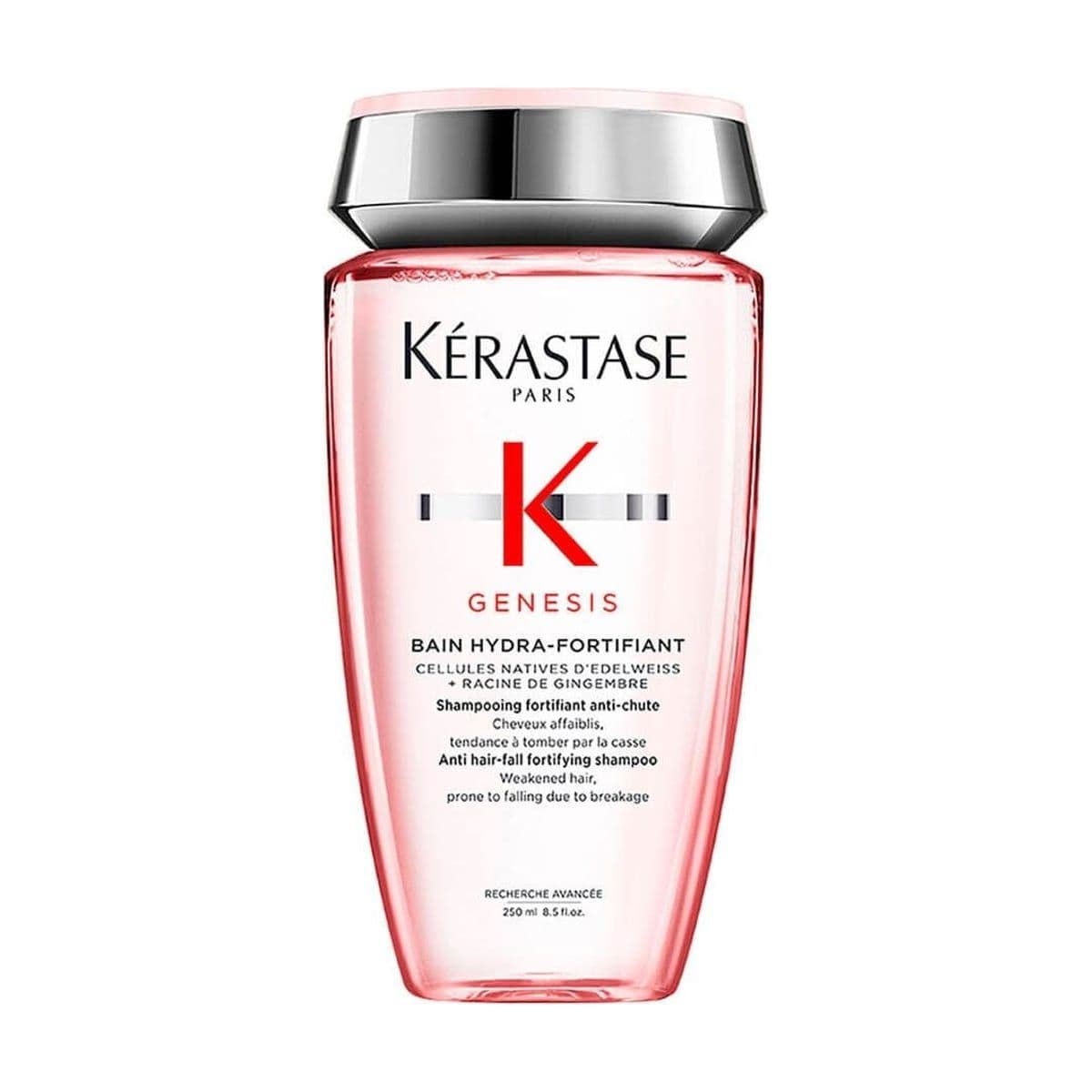 Embalagem de Shampoo Antiqueda Fortificante Kérastase Genesis Hydra-Fortifiant