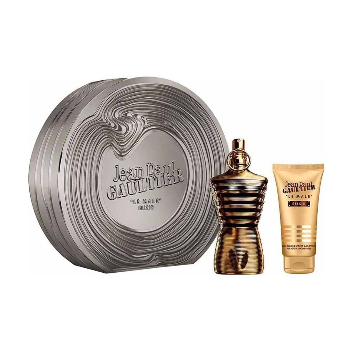 Embalagem de Kit Coffret Jean Paul Gaultier Le Male Elixir Masculino Parfum
