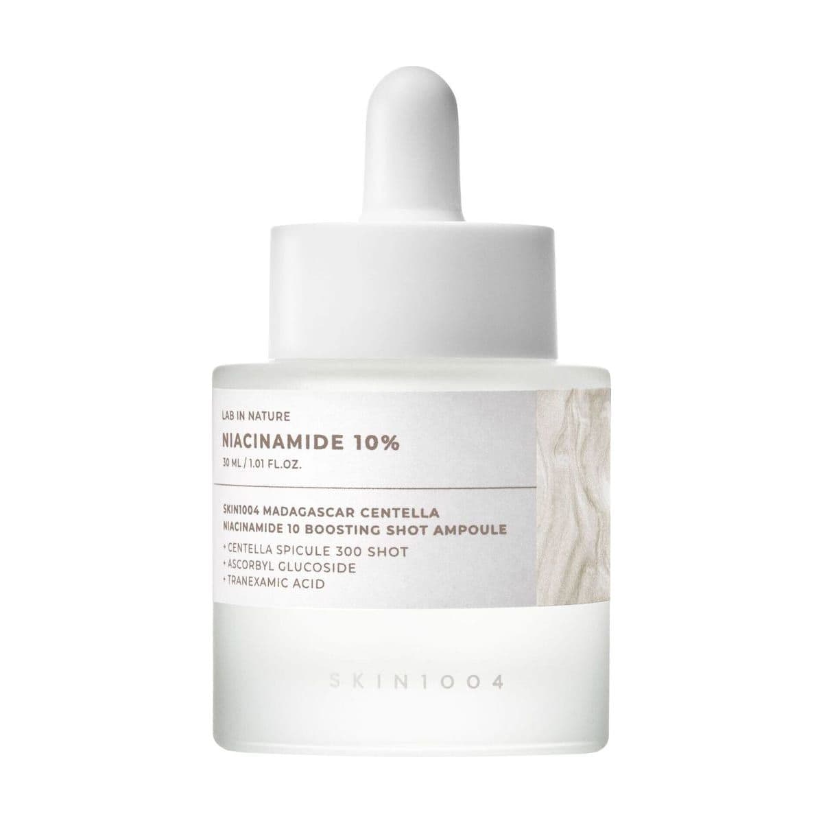 Embalagem de Sérum Facial Skin1004 Lab In Nature Niacinamide Ampoule