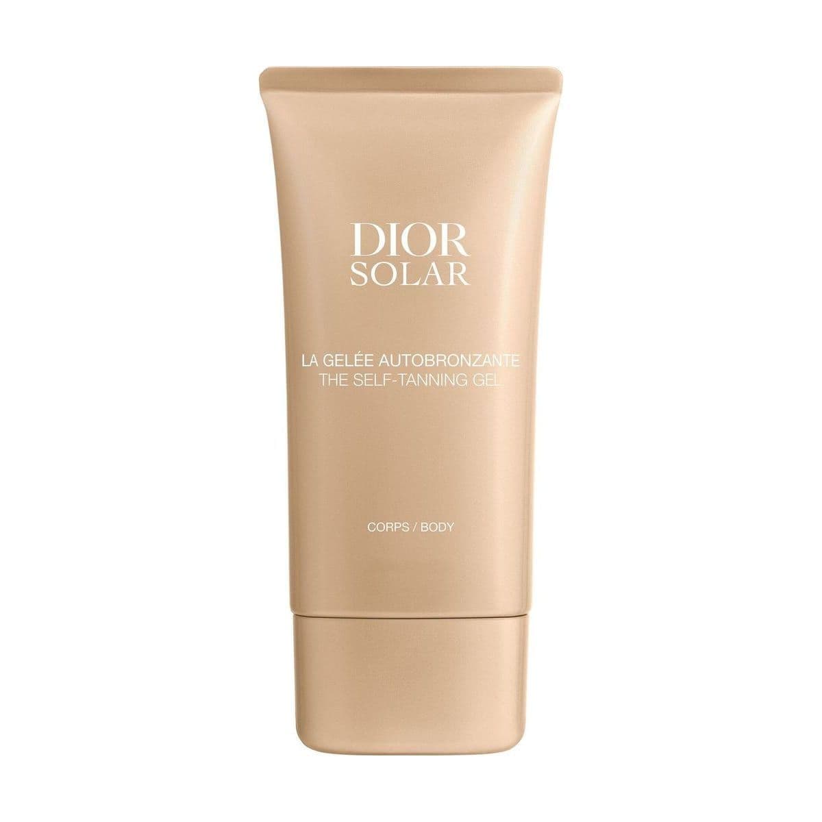 Embalagem de Bronzeador Dior Solar Body Self Tanning Gel