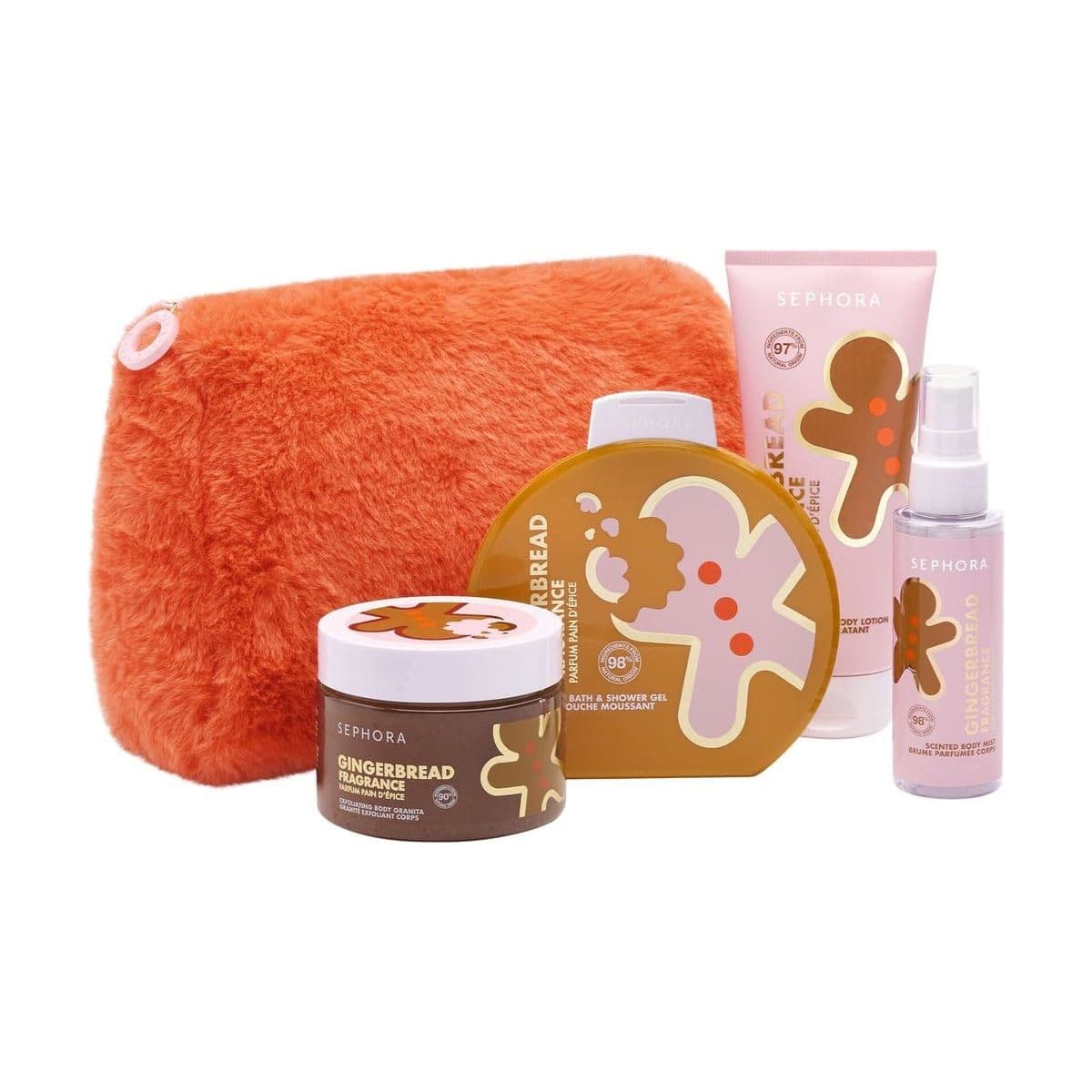 Embalagem de Kit Sephora Collection Gingerbread Body