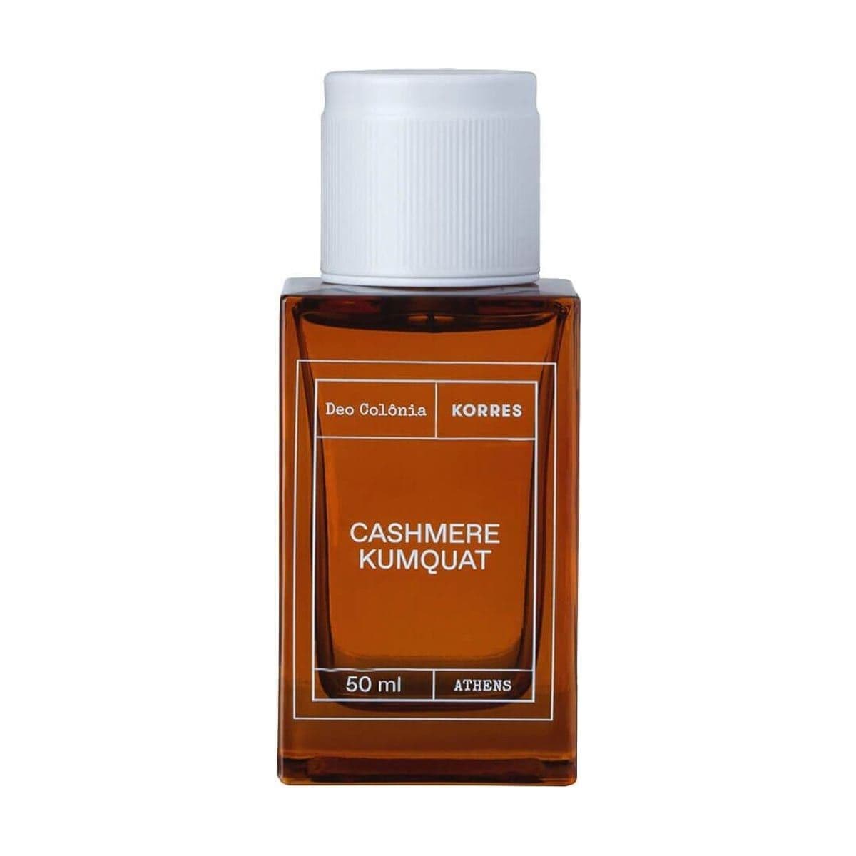Embalagem de Colônia Korres Cashmere Kumquat Feminino