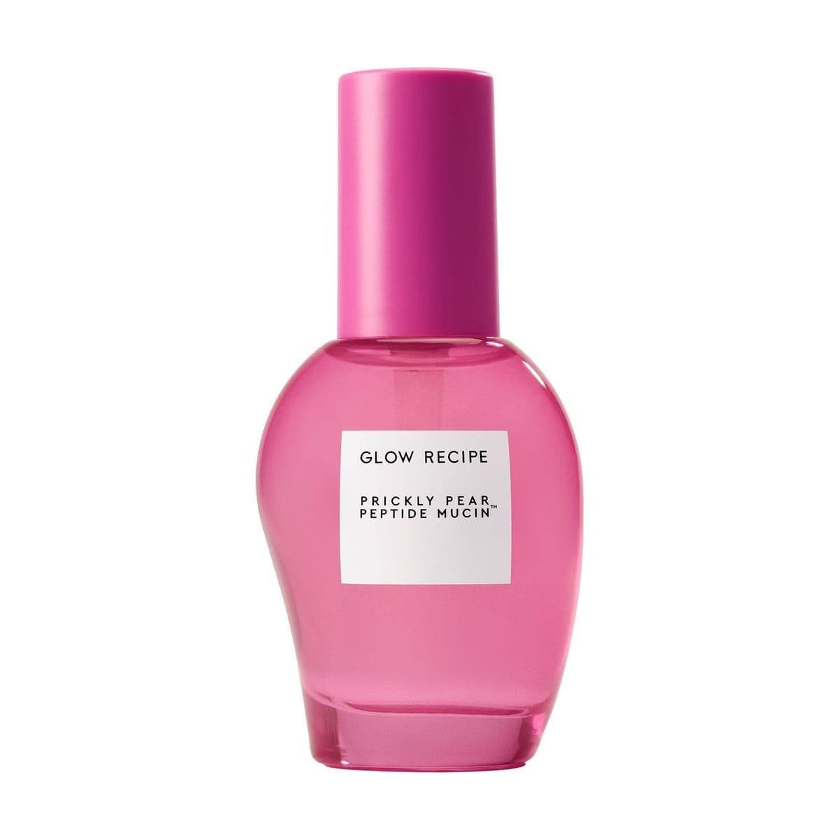 Embalagem de Sérum Facial Glow Recipe Prickly Pear Peptide Vegan Mucin