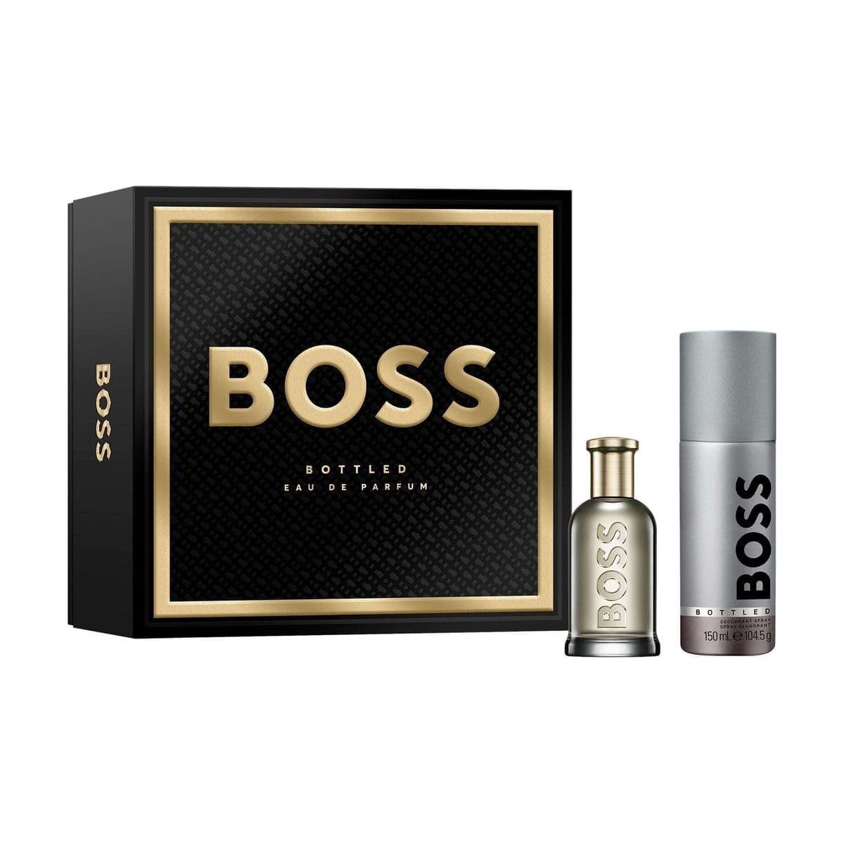 Embalagem de Kit Coffret Hugo Boss Boss Bottled Masculino Eau de Parfum