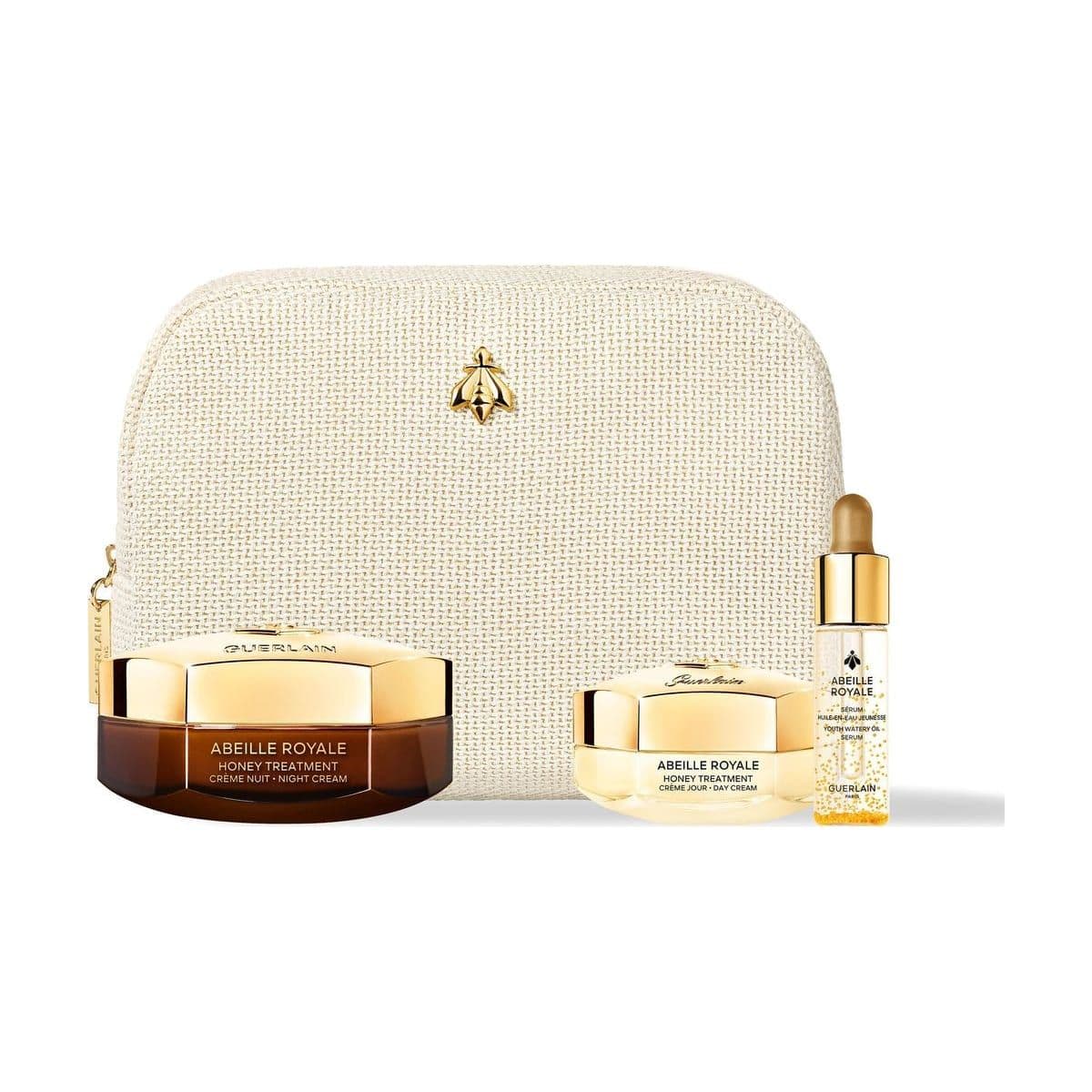 Embalagem de Kit Noturno Guerlain Abeille Royale Honey Treatment