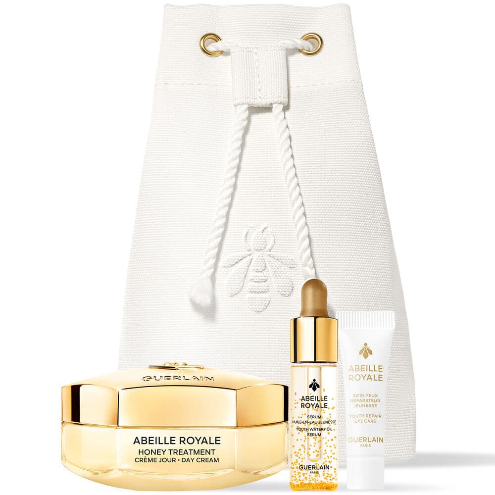 Embalagem de Kit Diurno Guerlain Abeille Royale Honey Treatment
