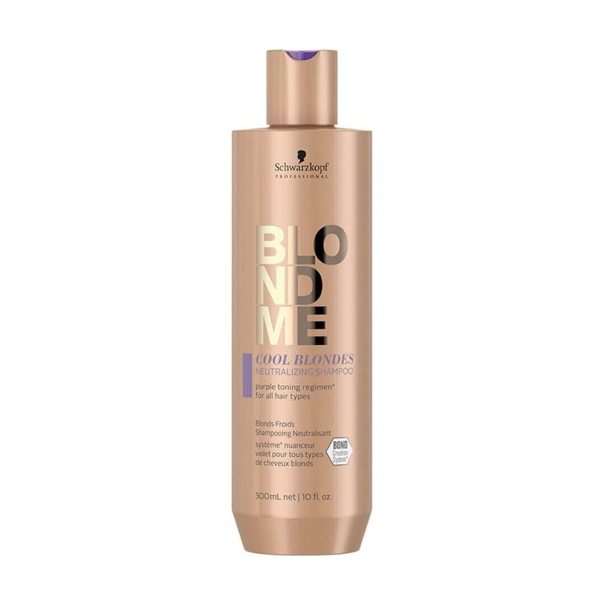 Embalagem de Shampoo Schwarzkopf Blonde Me Neutralizante para Loiros Frios