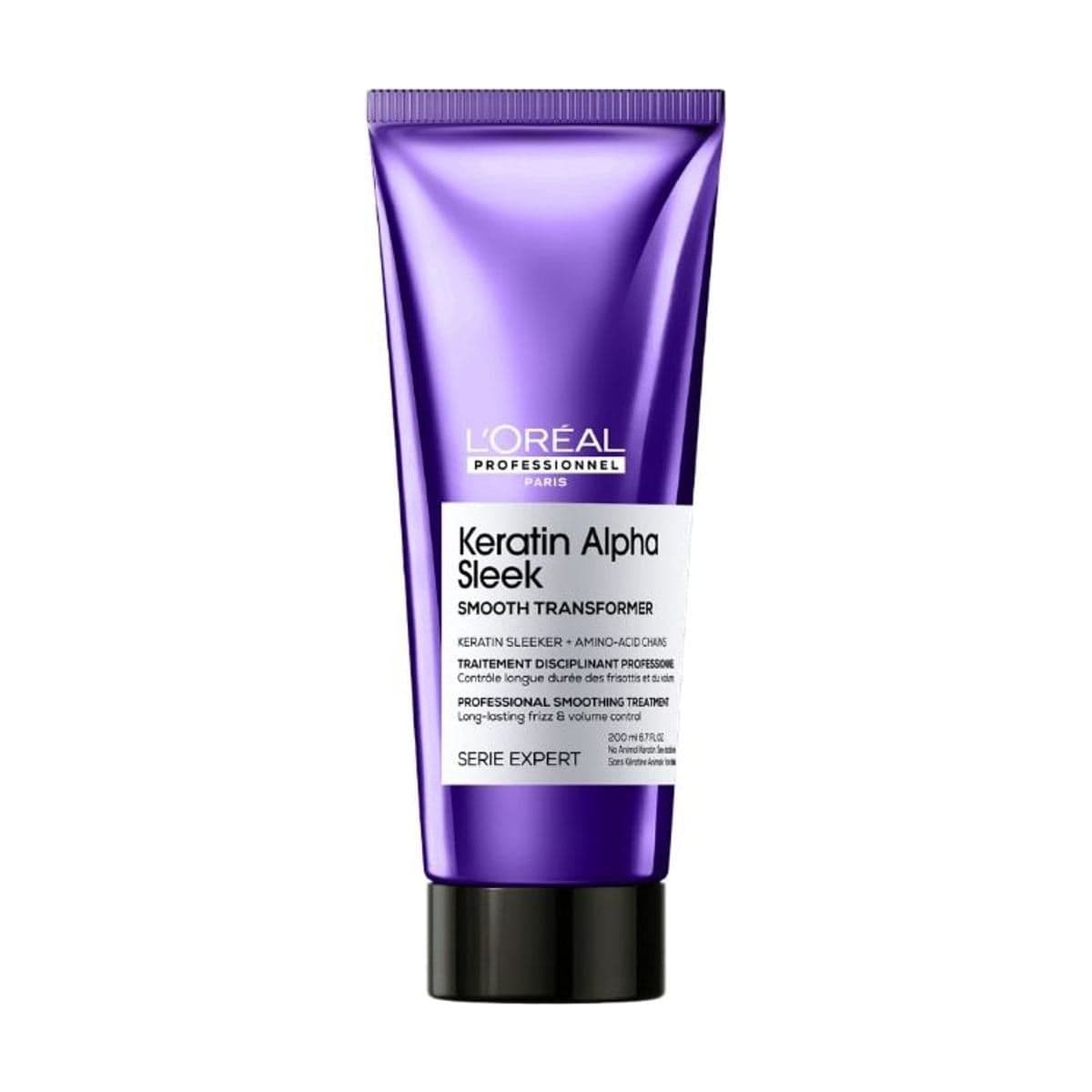 Embalagem de Tratamento Alinhador L'Oréal Professionnel Keratin Alpha Sleek Smooth Transformer