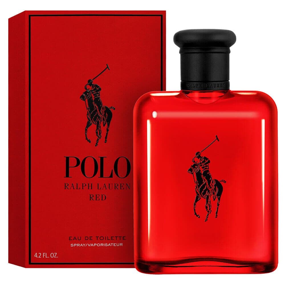 Embalagem de Perfume Ralph Lauren Polo Red Masculino Eau de Toilette