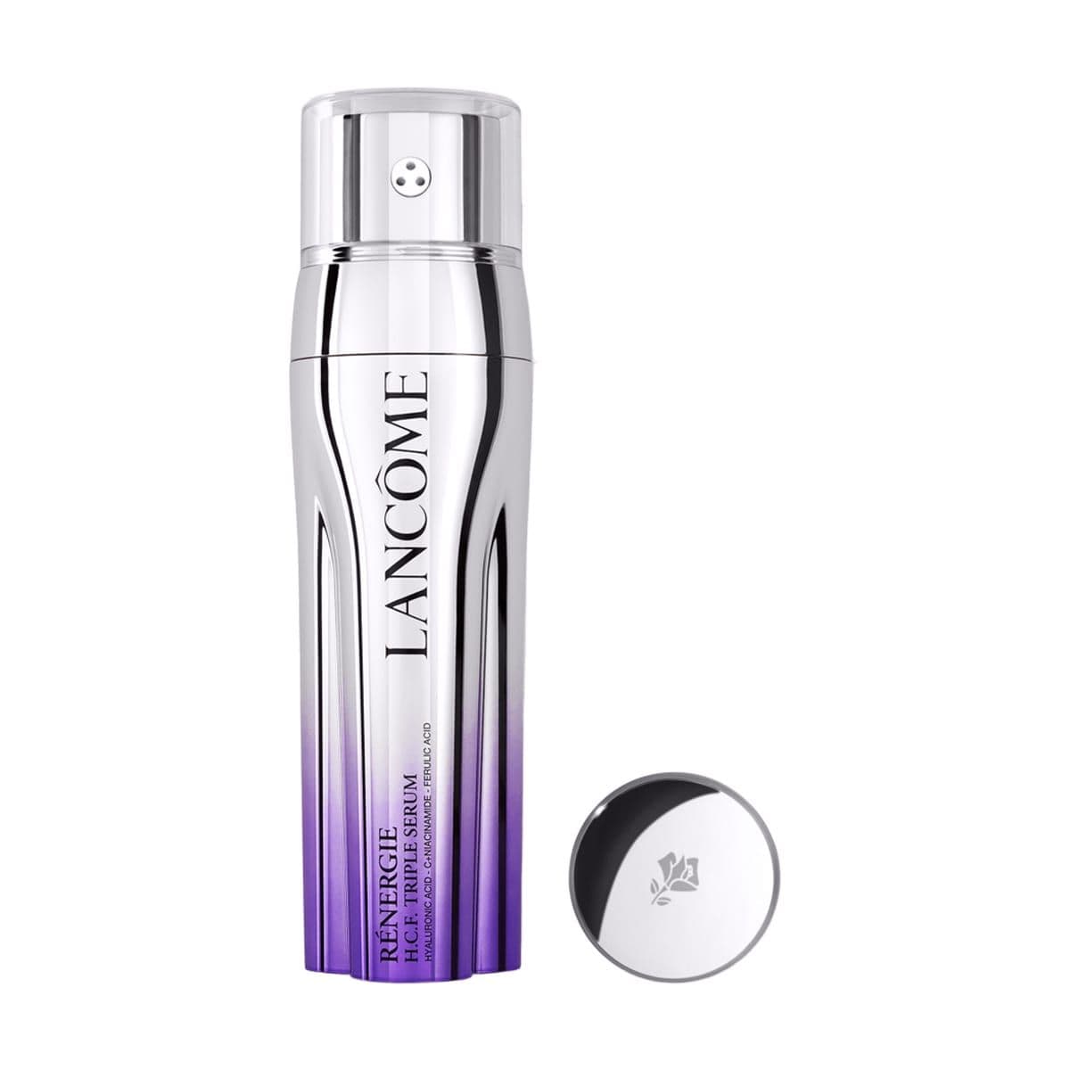 Embalagem de Sérum Facial Rejuvenescedor Lancôme Rénergie HCF Triplo Serum