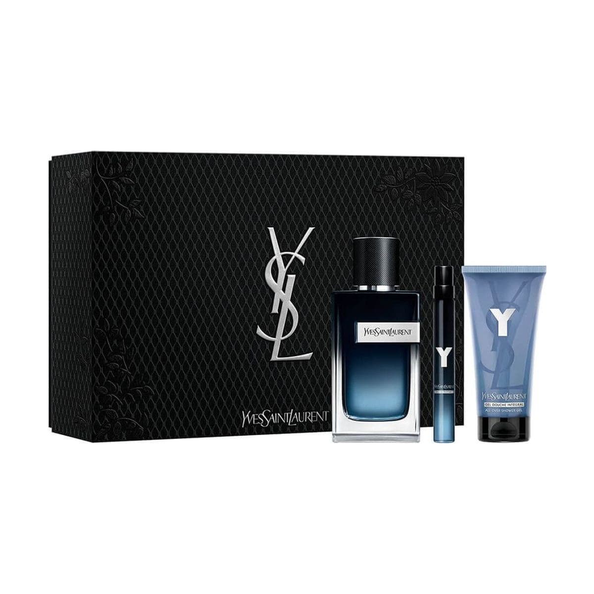 Embalagem de Kit Coffret Yves Saint Laurent Y Masculino Eau de Parfum