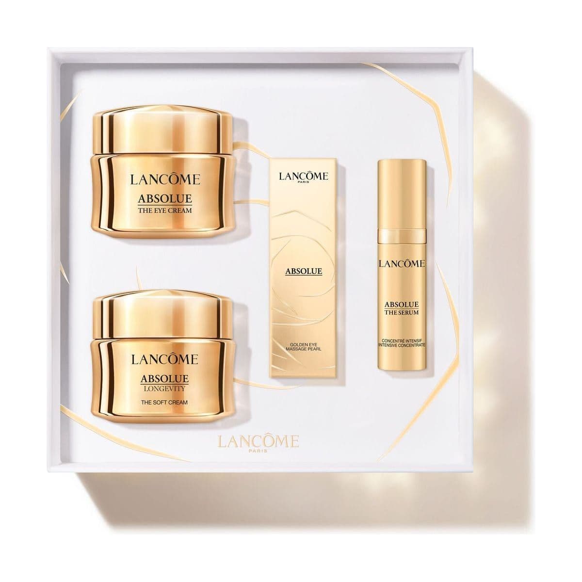 Embalagem de Kit Rotina para Olhos Lancôme Absolue