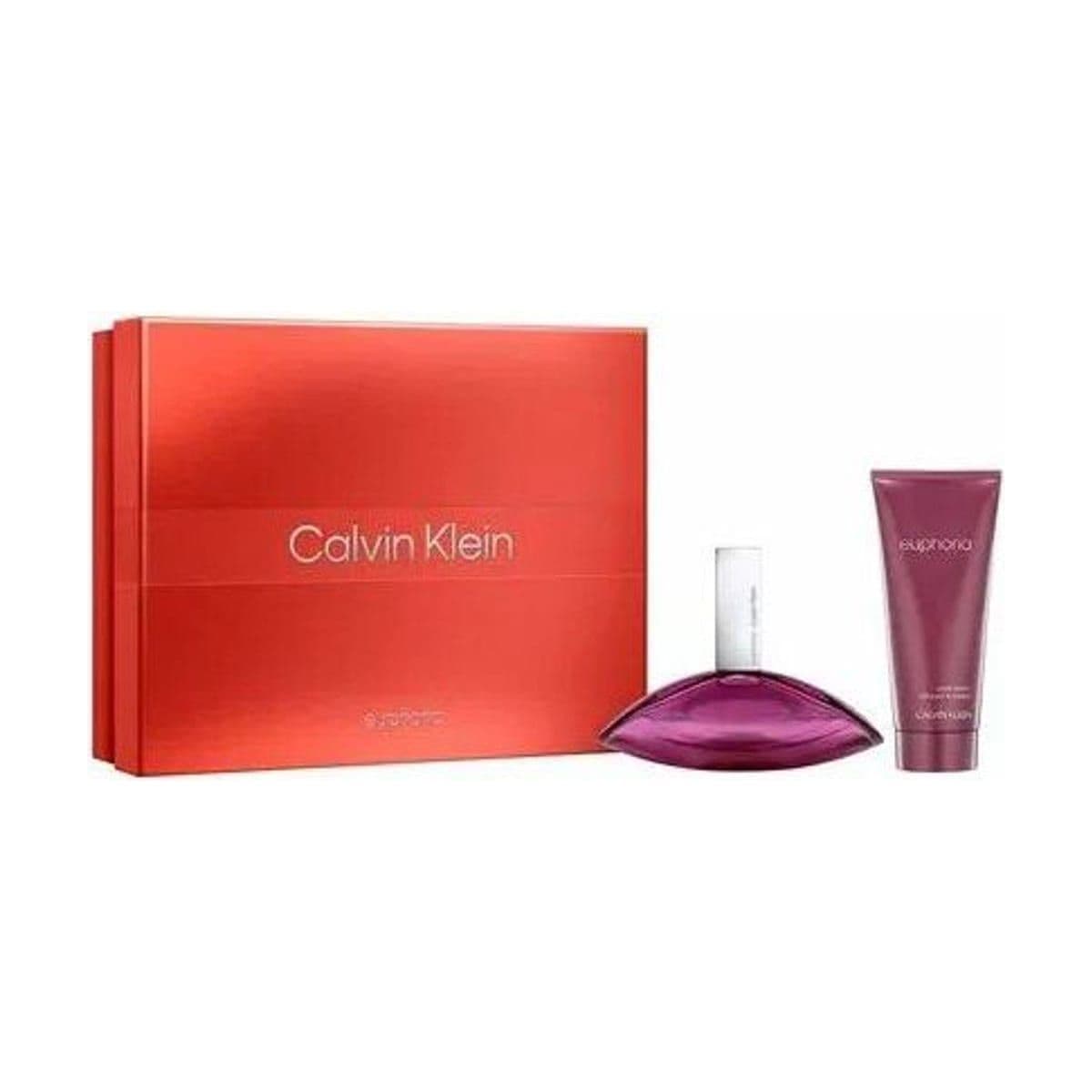 Embalagem de Kit Coffret Calvin Klein Euphoria For Women Feminino Eau de Parfum