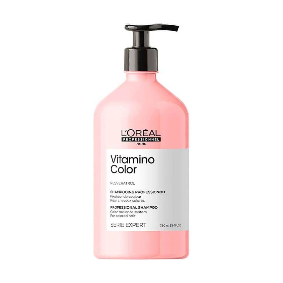 Embalagem de Shampoo L'Oréal Professionnel Serie Expert Vitamino Color para Cabelos Coloridos