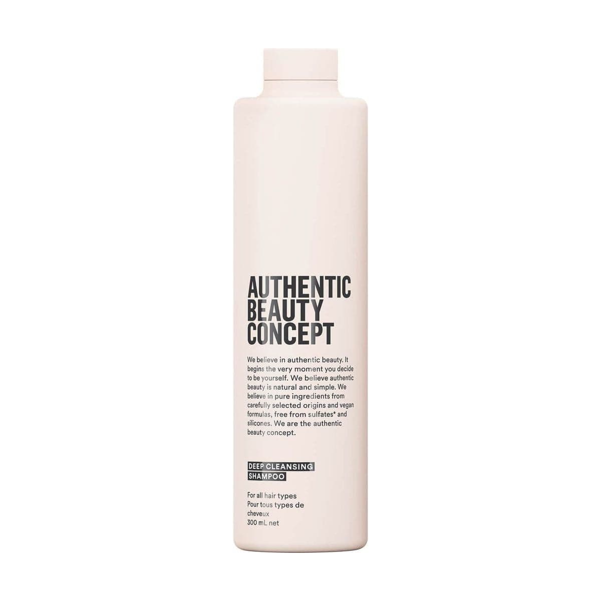 Embalagem de Shampoo Authentic Beauty Concept All Hair Types