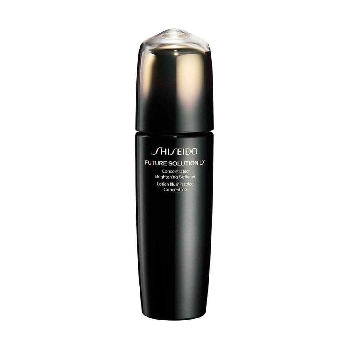 Embalagem de Loção Facial Iluminadora Shiseido Future Solution LX Concentrated Brightening Softener