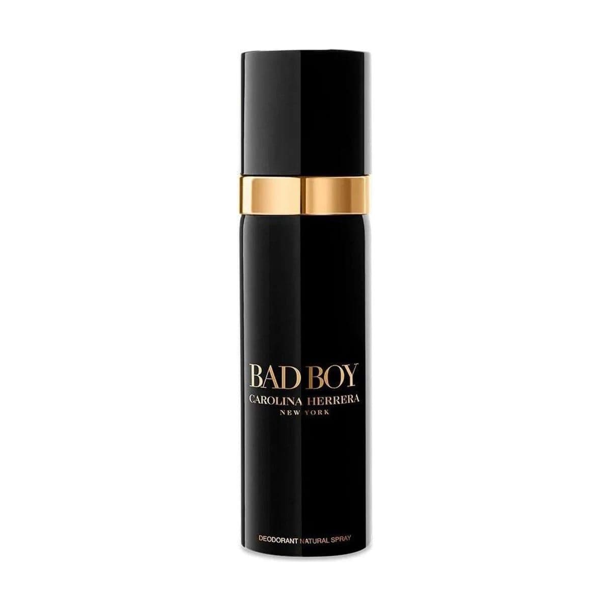 Embalagem de Desodorante Carolina Herrera Bad Boy Masculino