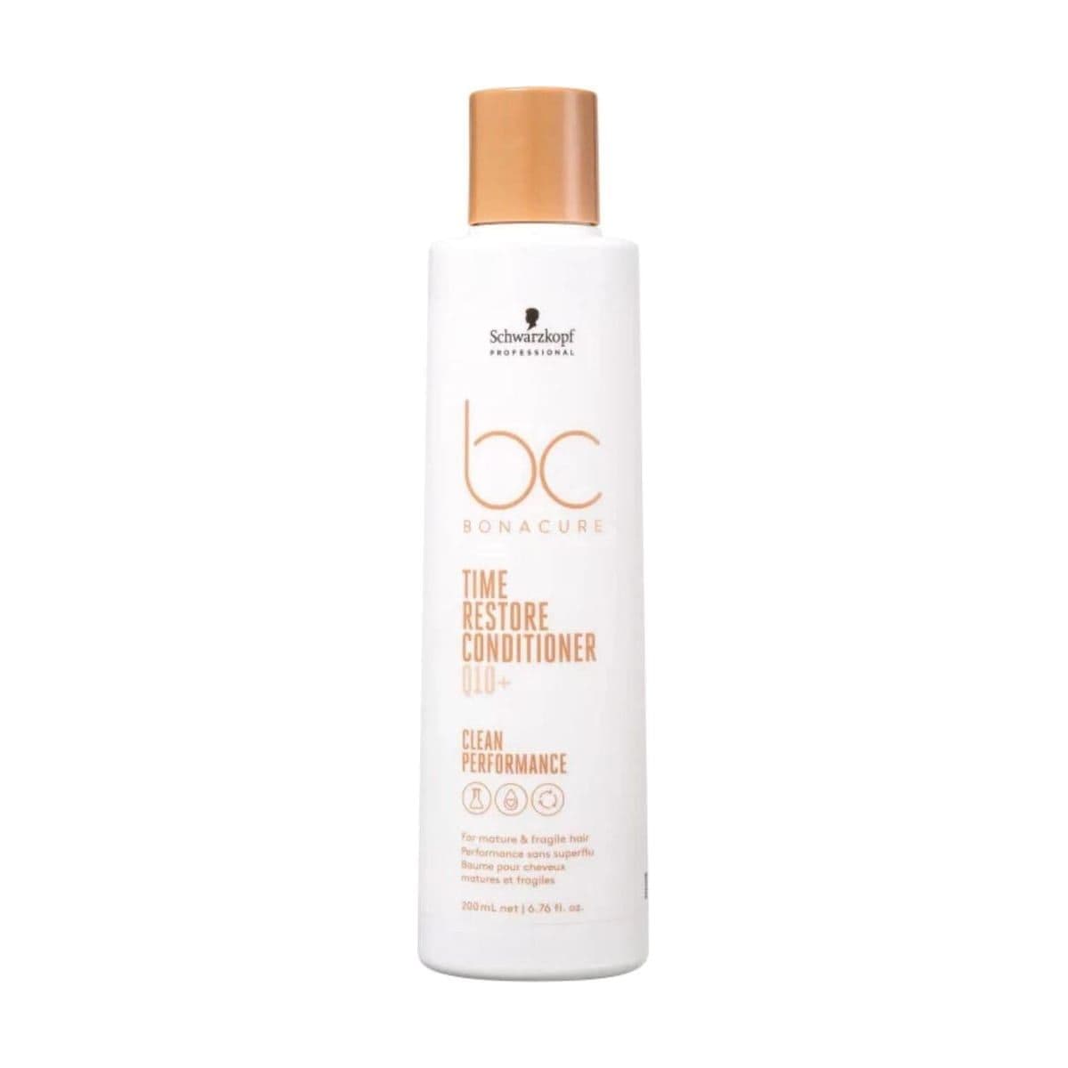 Embalagem de Condicionador Schwarzkopf Bonacure Clean Performance Time Restore