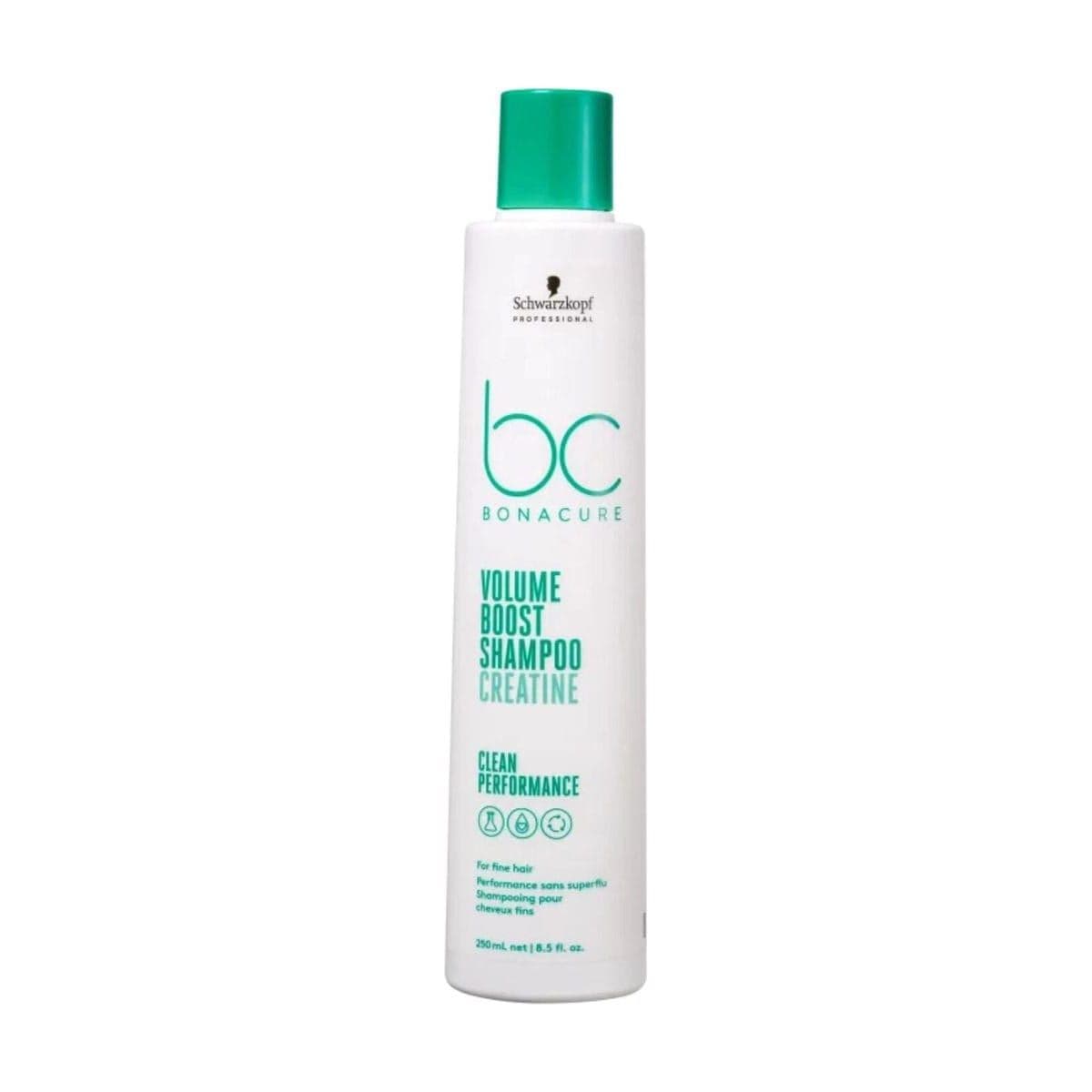 Embalagem de Shampoo Schwarzkopf Bonacure Clean Performance Volume Boost