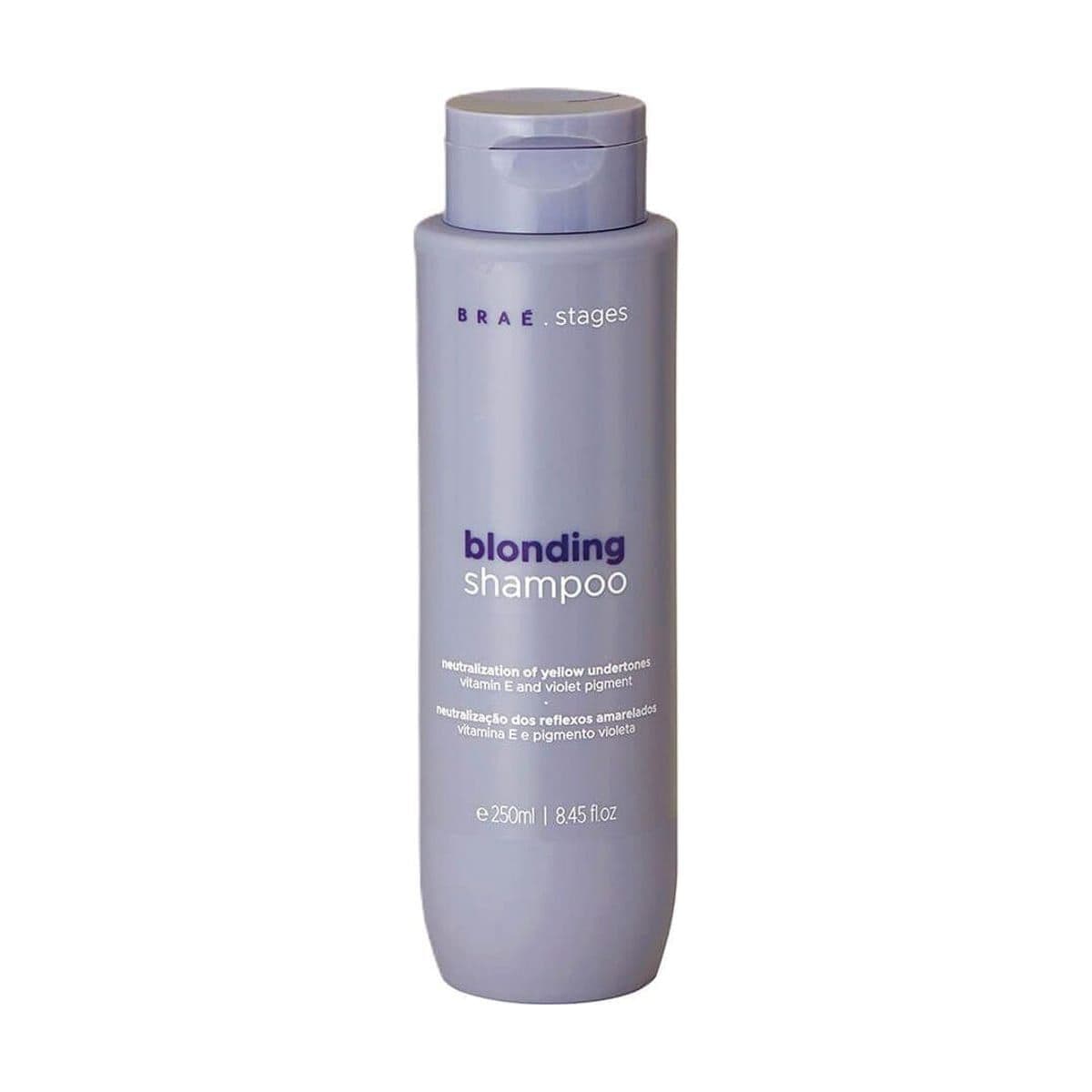 Embalagem de Shampoo Braé Stages Blonding