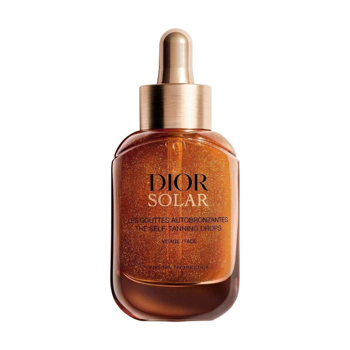 Embalagem de Gotas Autobronzeadoras Dior Solar Self-Tanning Drops of Sun
