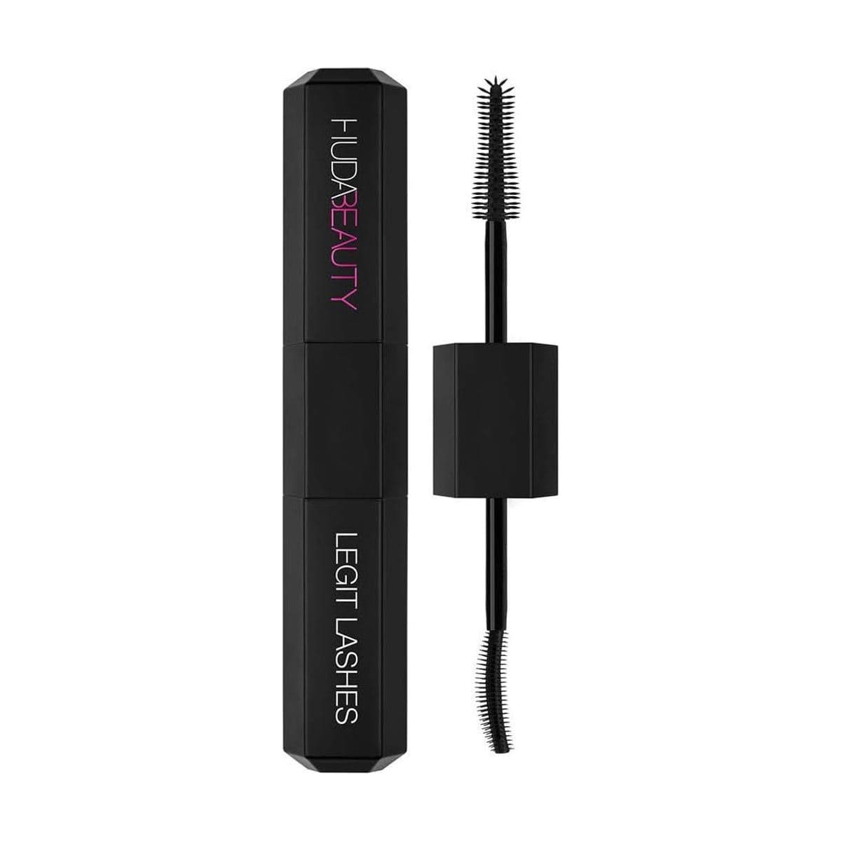 Embalagem de Máscara de Cílios Huda Beauty Legit Lashes