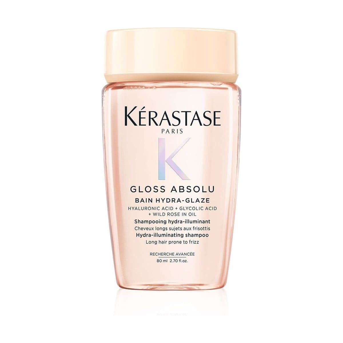 Embalagem de Shampoo Kérastase Gloss Absolu Bain Hydra-Glaze
