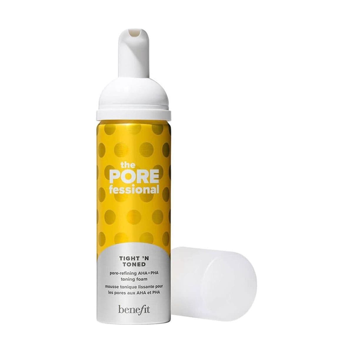 Embalagem de Tônico em Espuma AHA+PHA Refinador de Poros Benefit the POREfessional tight´n toned
