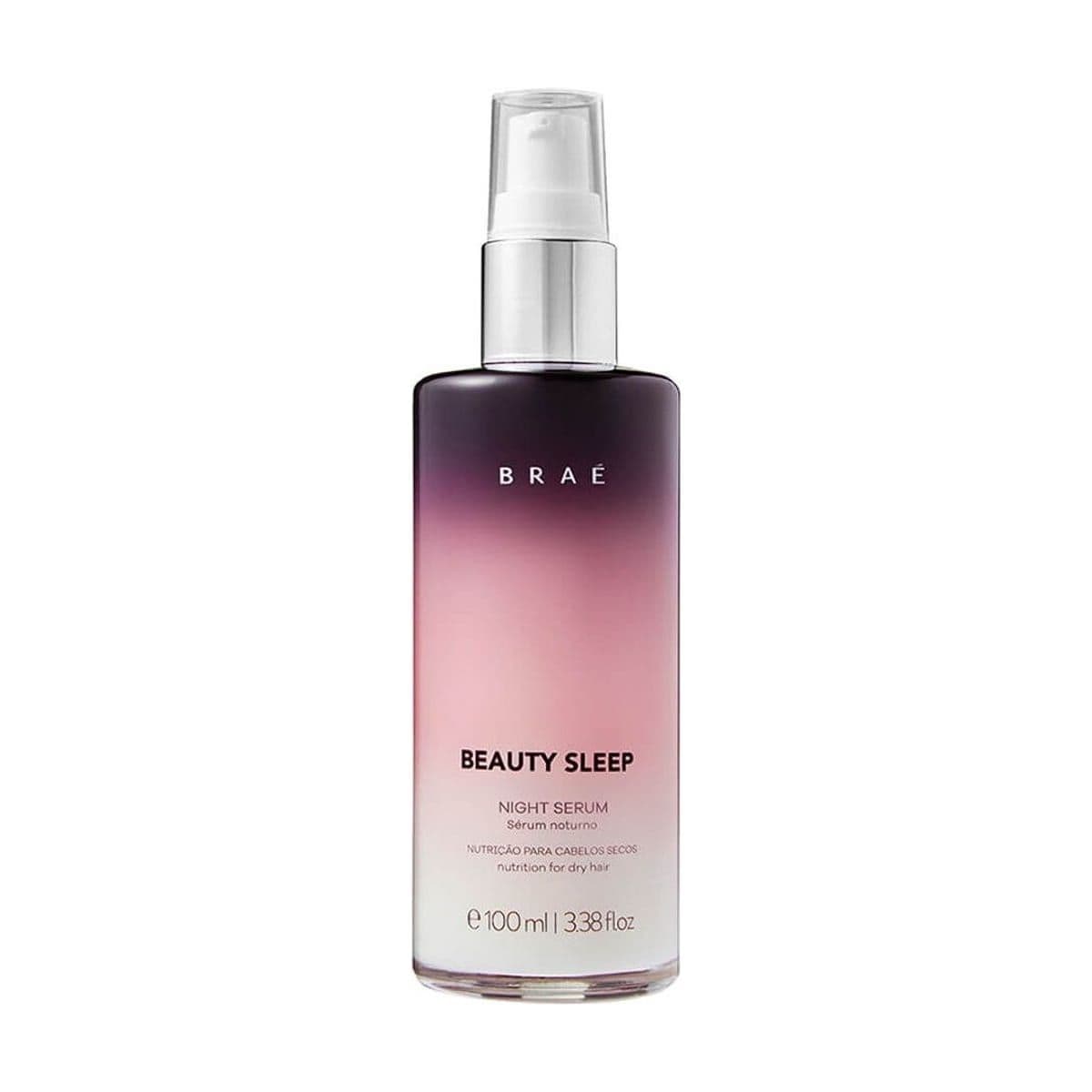 Embalagem de Sérum Capilar Noturno Braé Beauty Sleep