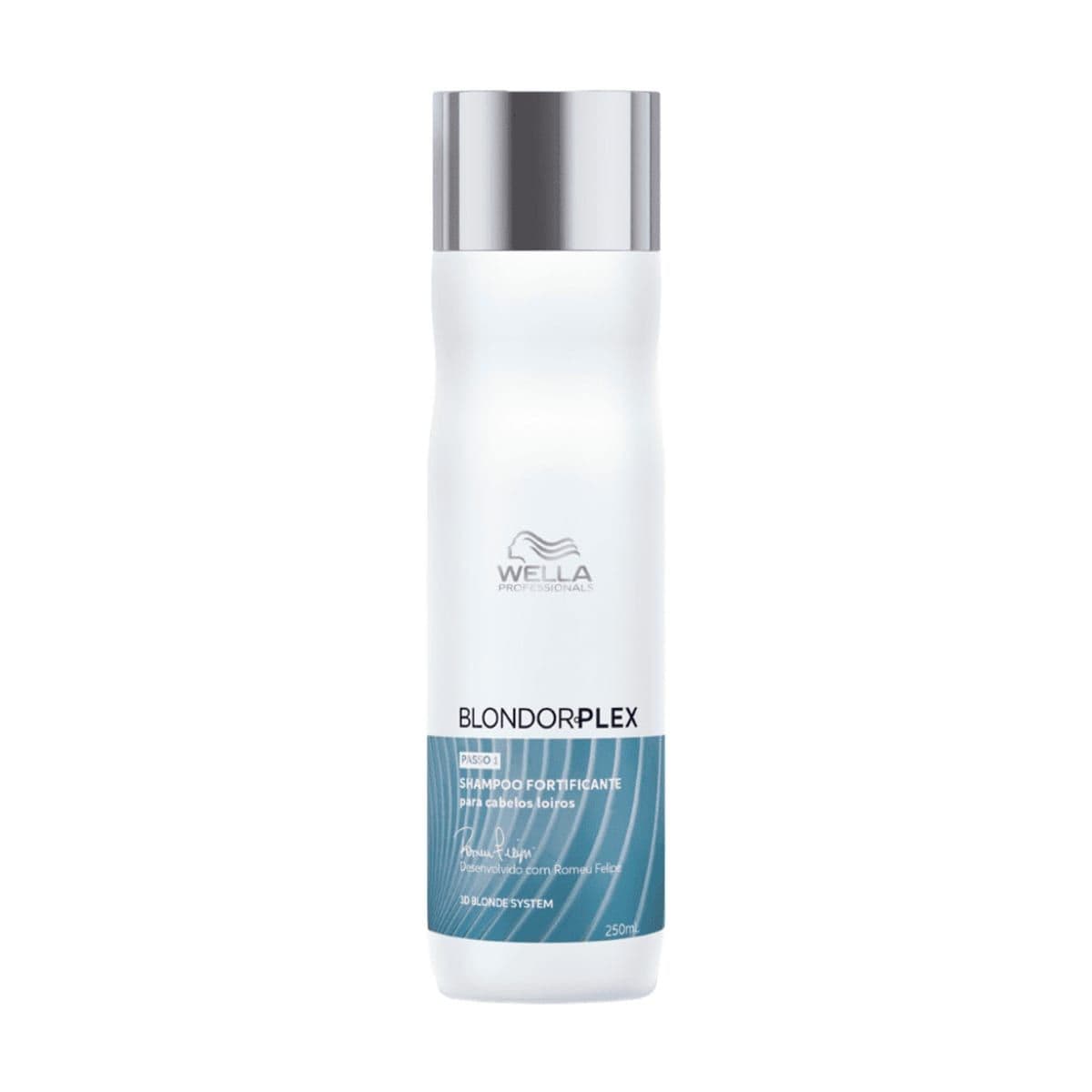 Embalagem de Shampoo Fortificante Wella Professionals Blondorplex