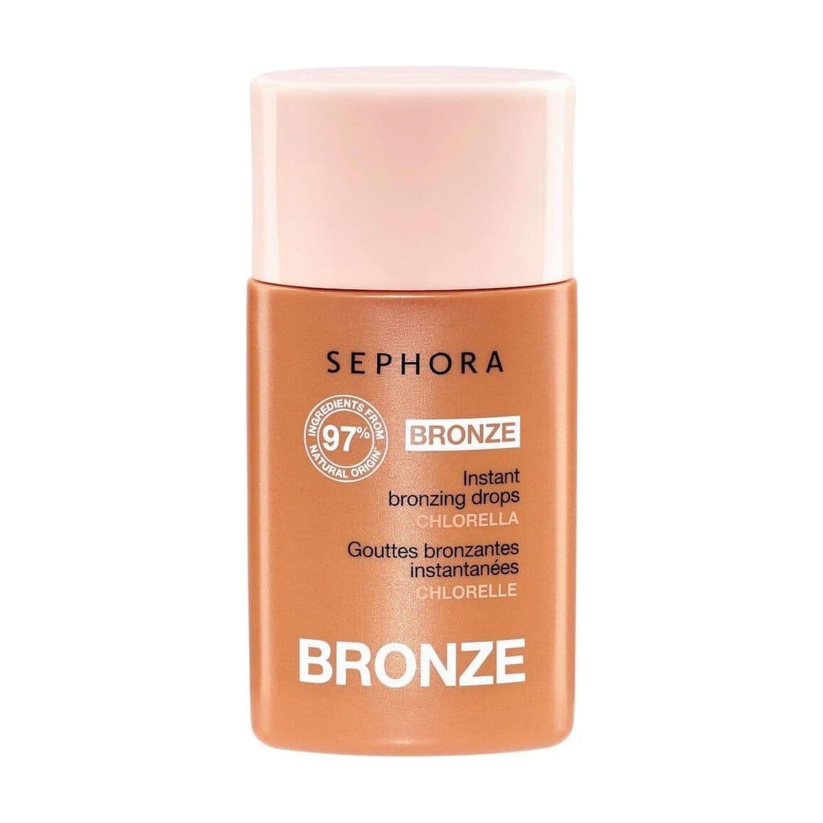 Embalagem de Sérum Bronzeador Sephora Collection Instant Bronzing Drops