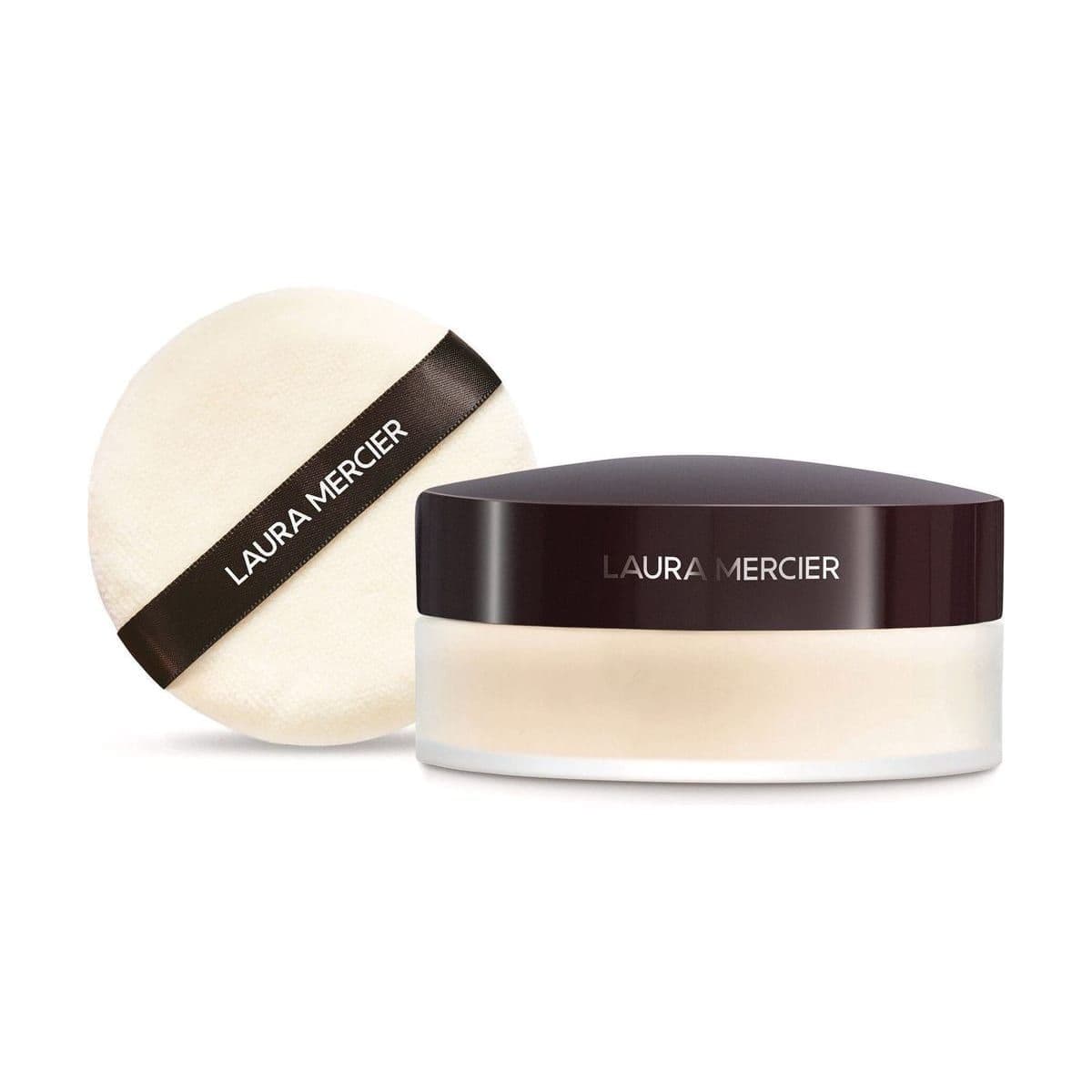Embalagem de Kit Pó e Aplicador Laura Mercier