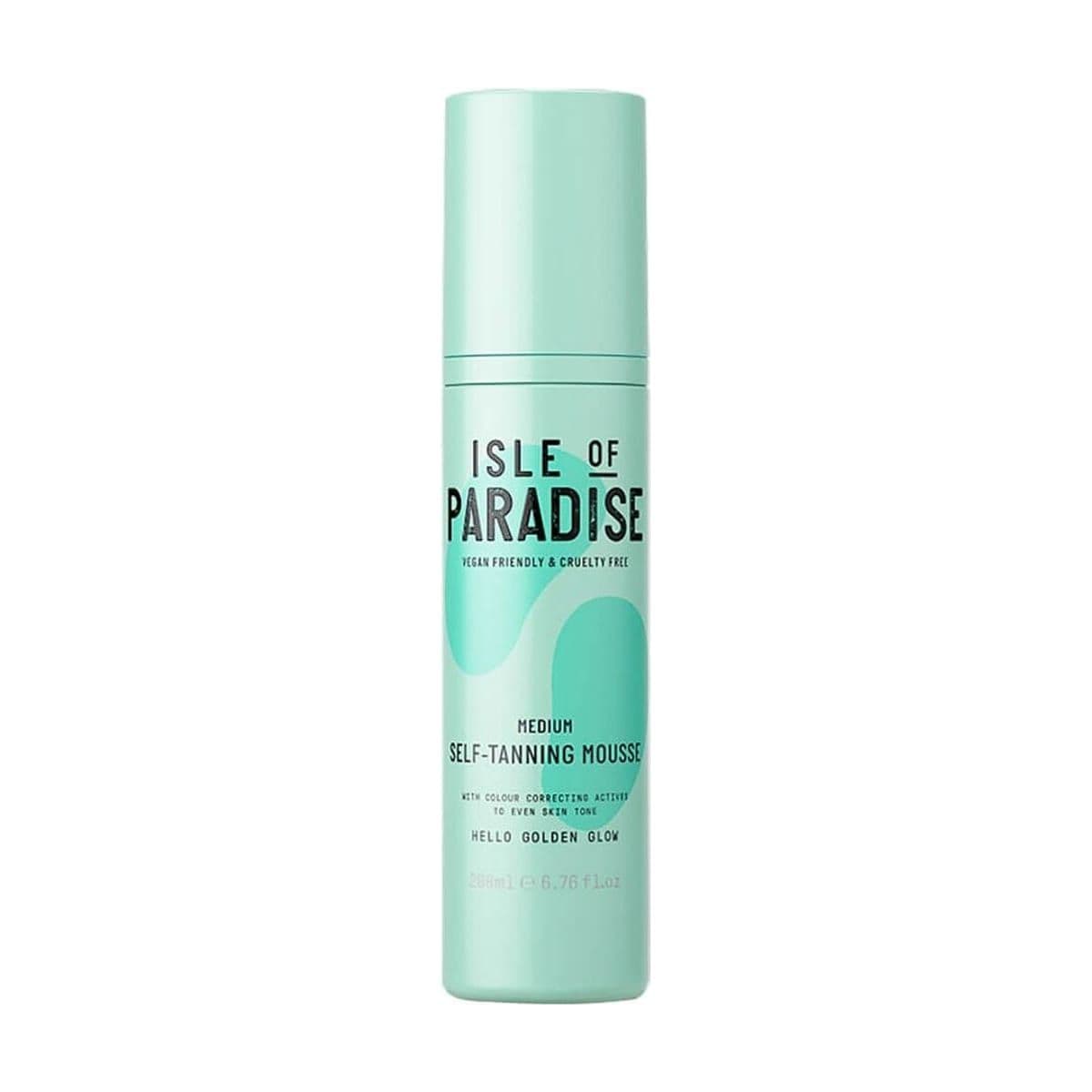 Embalagem de Mousse Autobronzeador Isle of Paradise Bronzeado Médio