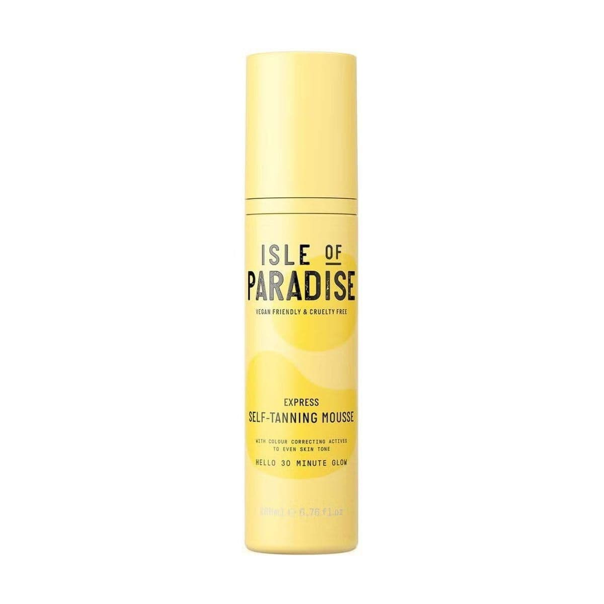 Embalagem de Mousse Autobronzeador Expresso Isle of Paradise